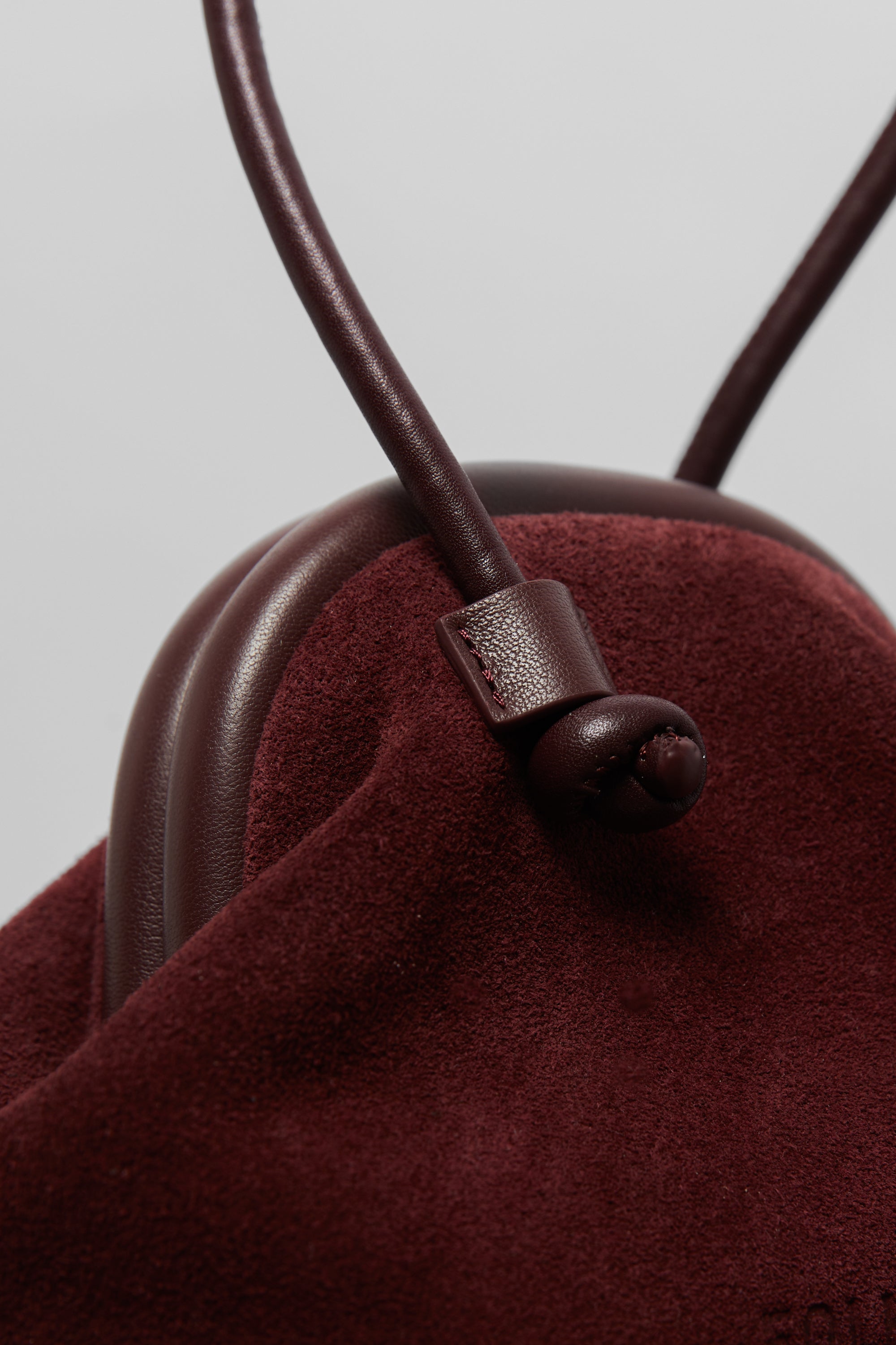 Small Money Bag in Suede - FOLKLORE THE LABEL