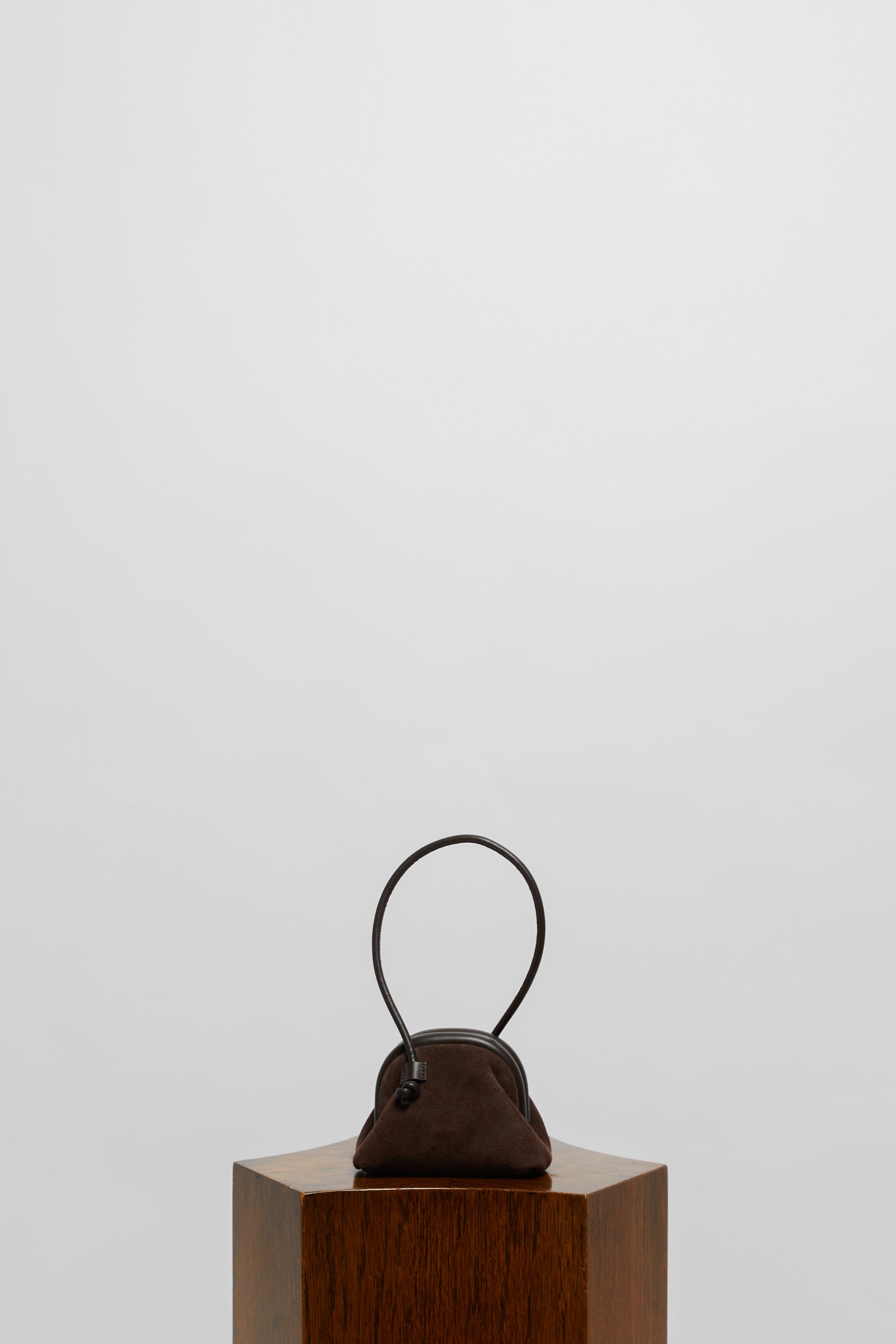 Micro Mini Money Bag in Suede - FOLKLORE THE LABEL
