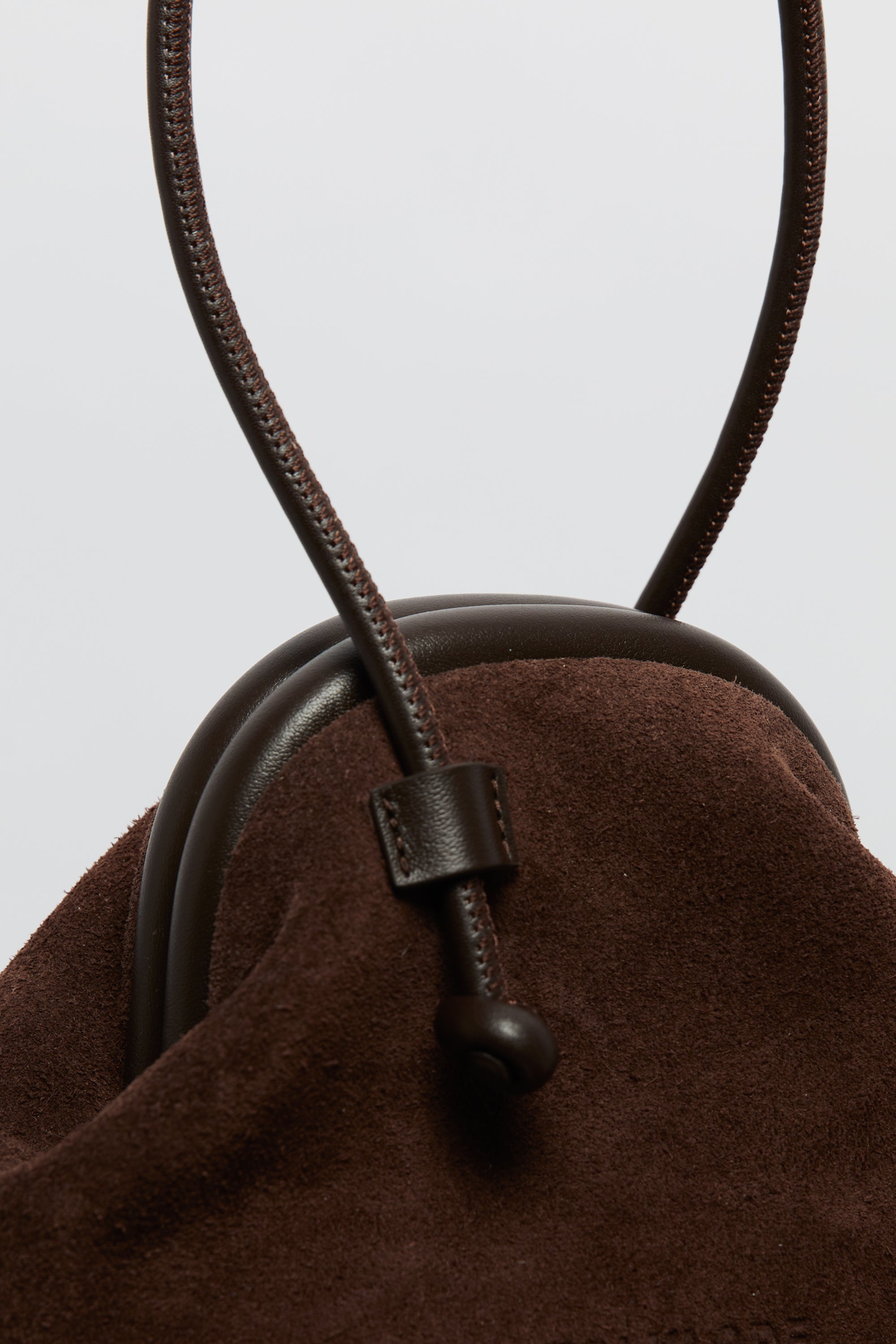 Small Money Bag in Suede - FOLKLORE THE LABEL