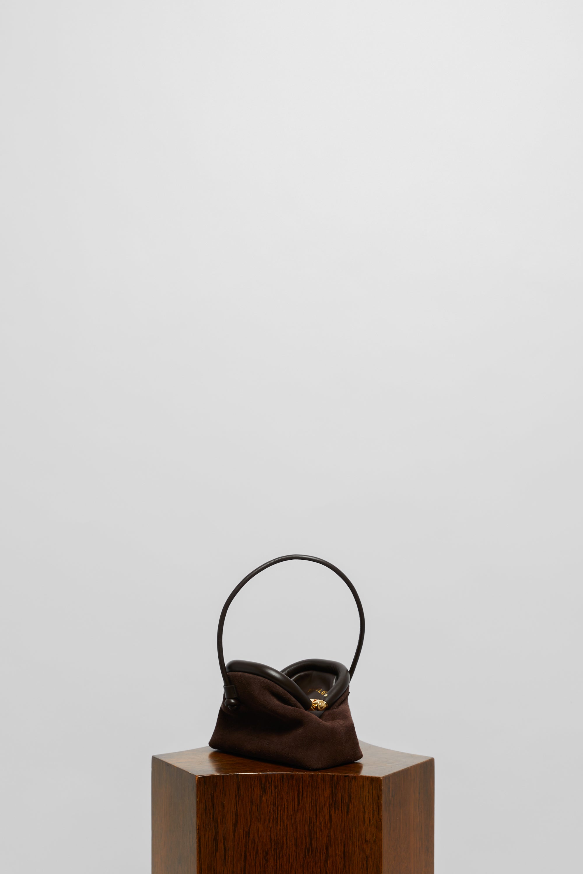 Small Money Bag in Suede - FOLKLORE THE LABEL