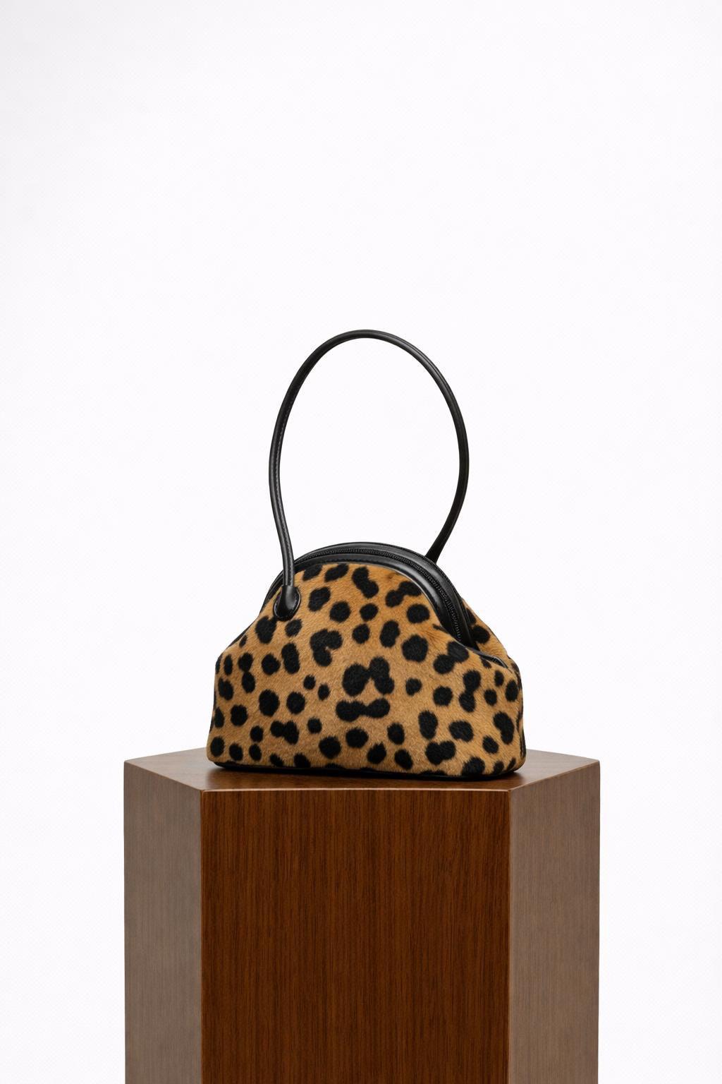 Mini Money Bag in Horsehair - FOLKLORE THE LABEL