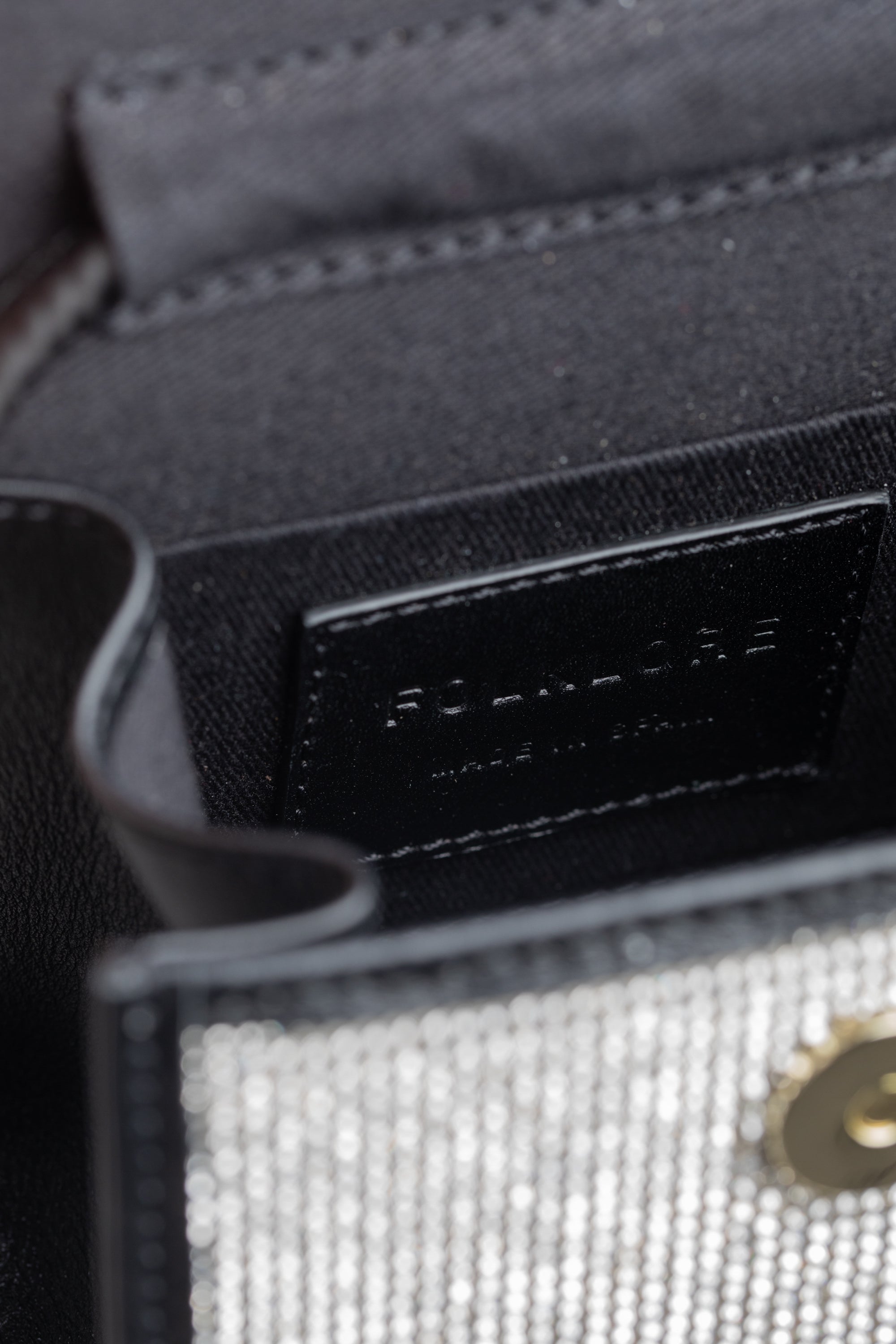 Mini Loop Bag in Diamonds - FOLKLORE THE LABEL