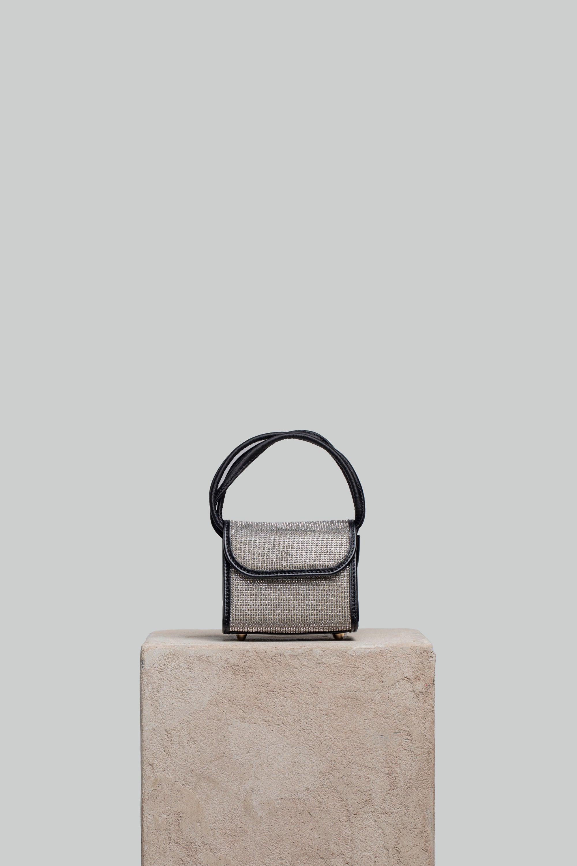 Mini Loop Bag in Diamonds - FOLKLORE THE LABEL