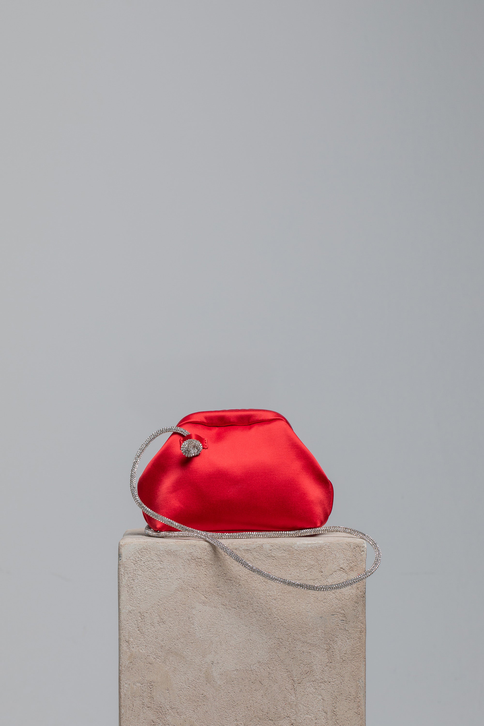 Mini Money Bag in Satin - FOLKLORE THE LABEL