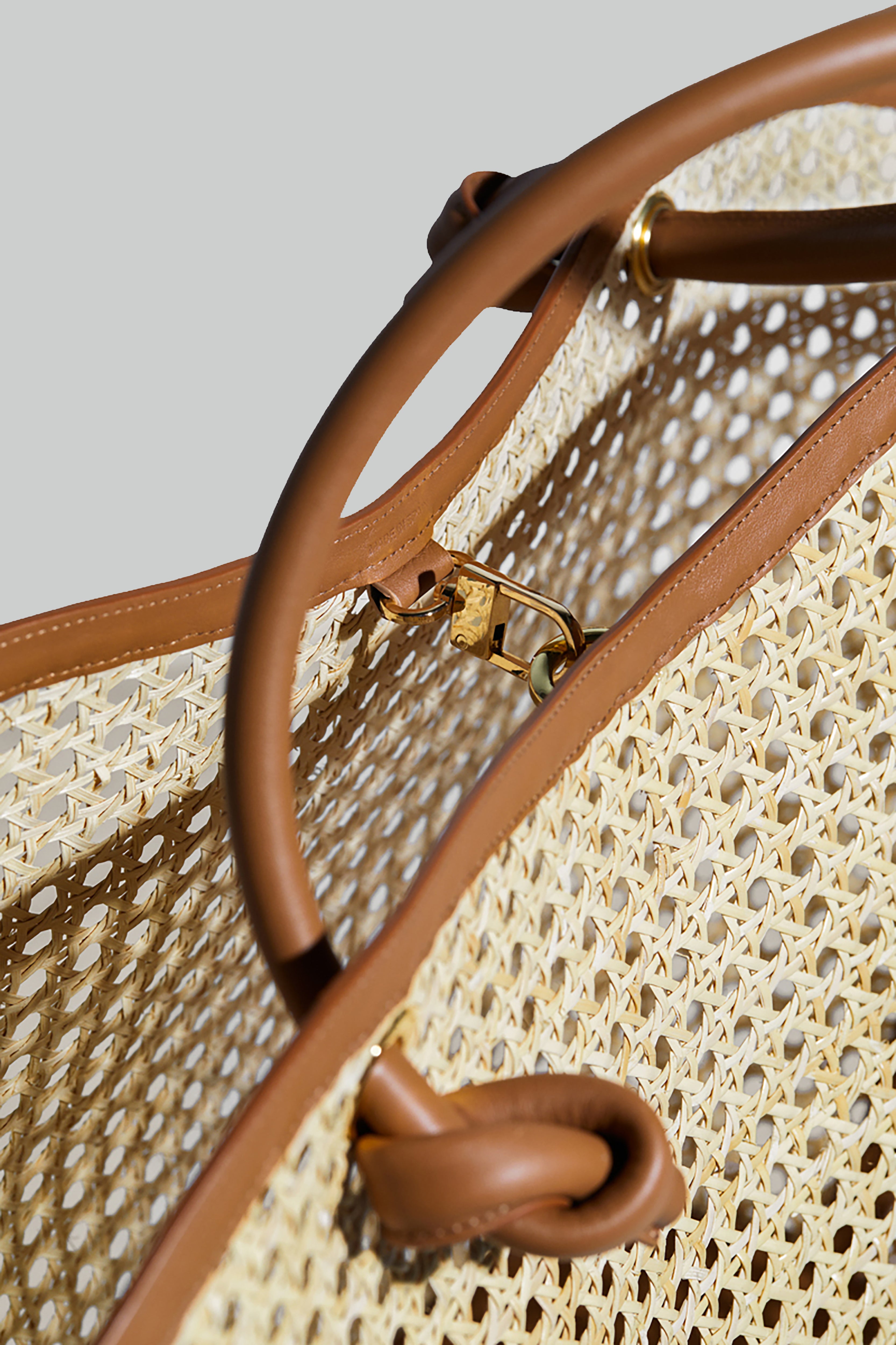 Large Cella Bag in Rattan - FOLKLORE THE LABEL