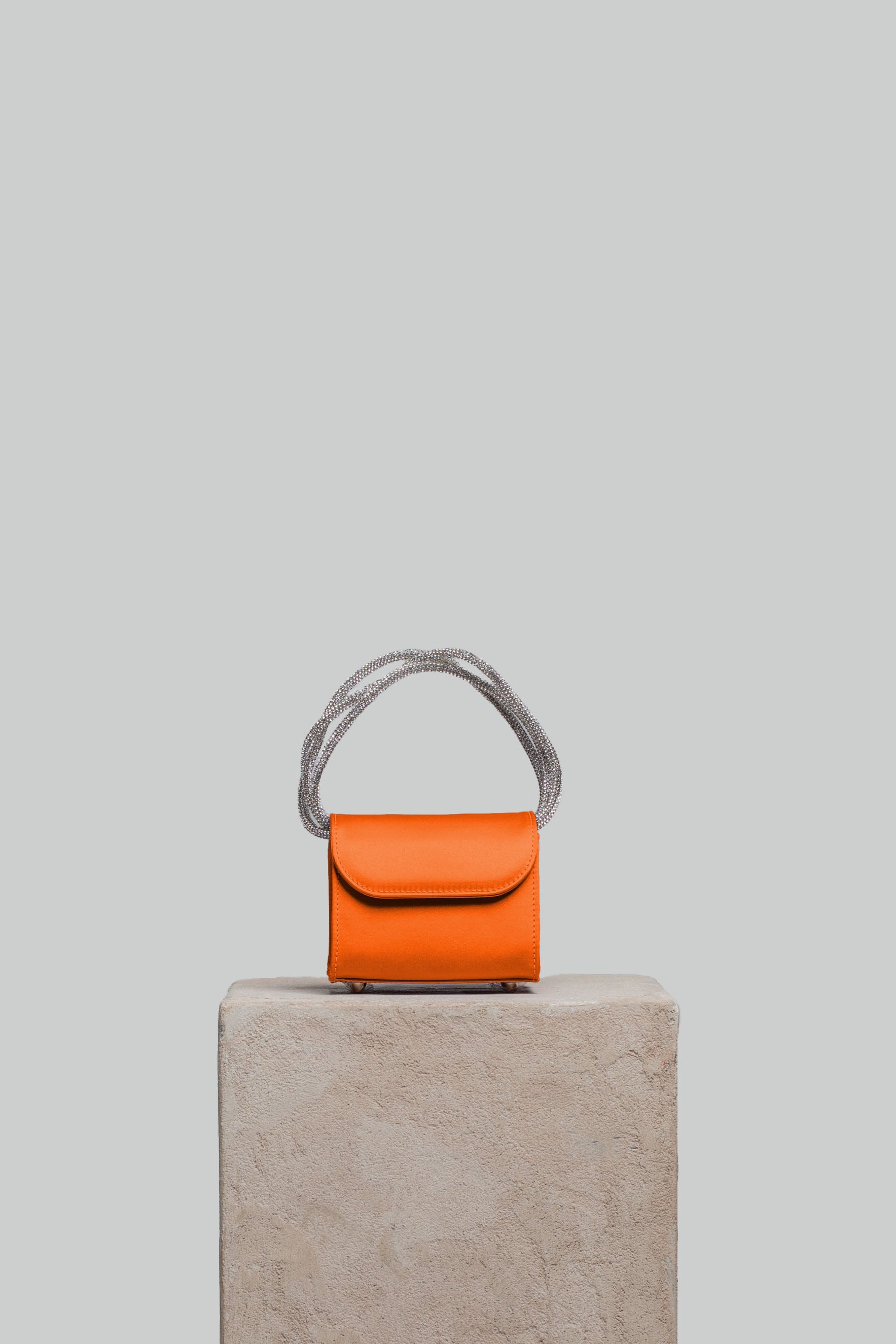 Mini Loop Bag in Satin - FOLKLORE THE LABEL