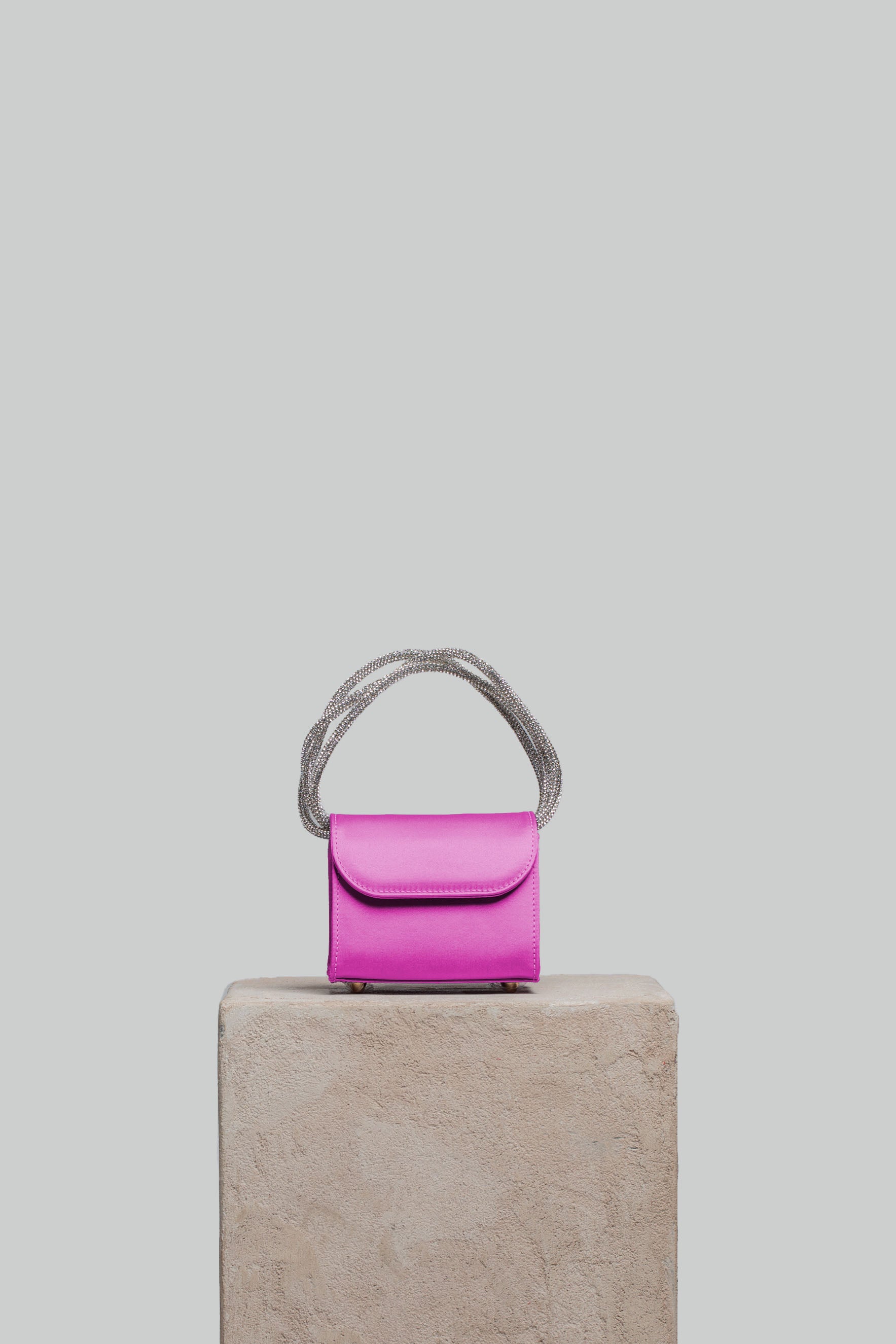 Mini Loop Bag in Satin - FOLKLORE THE LABEL