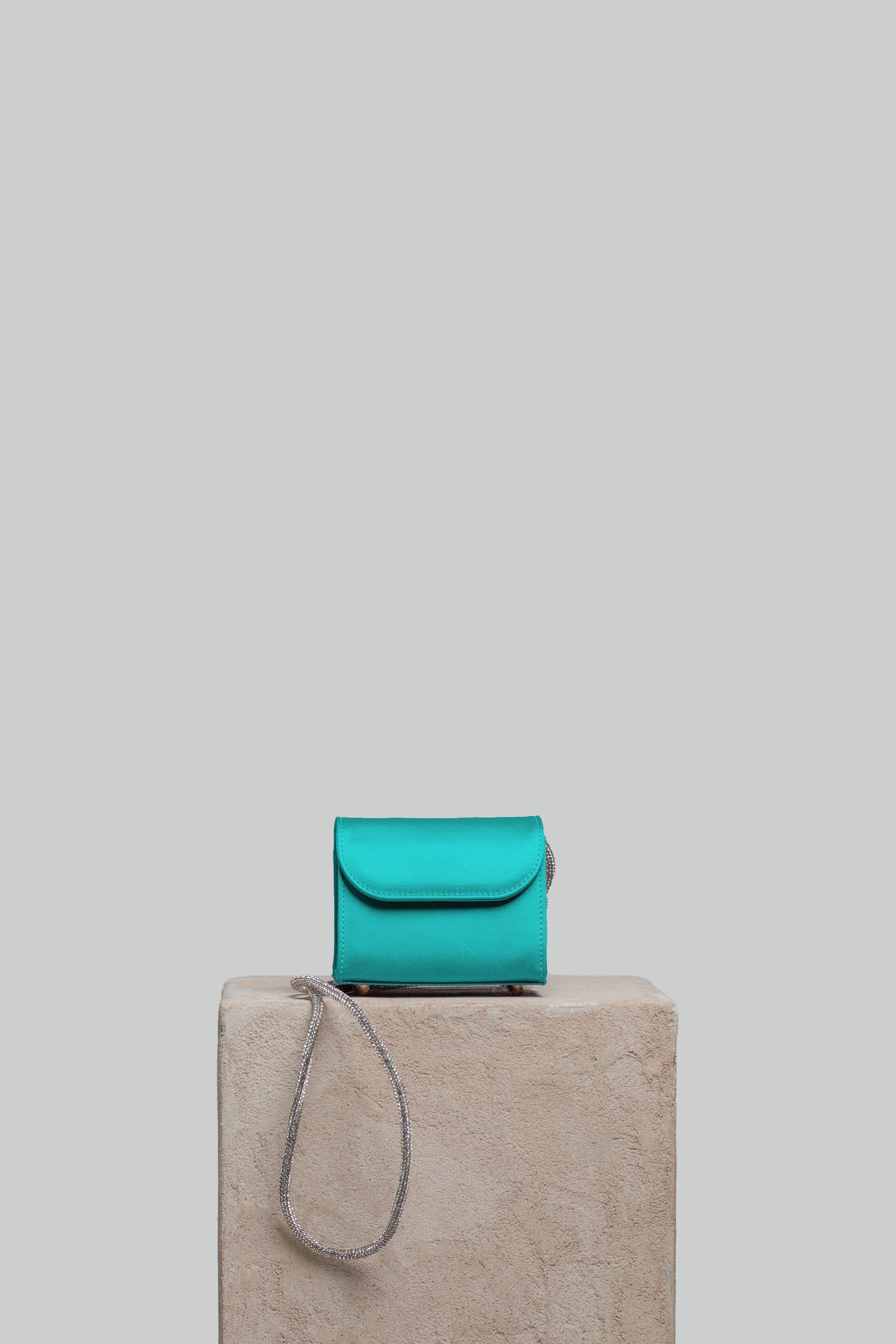 Mini Loop Bag in Satin - FOLKLORE THE LABEL