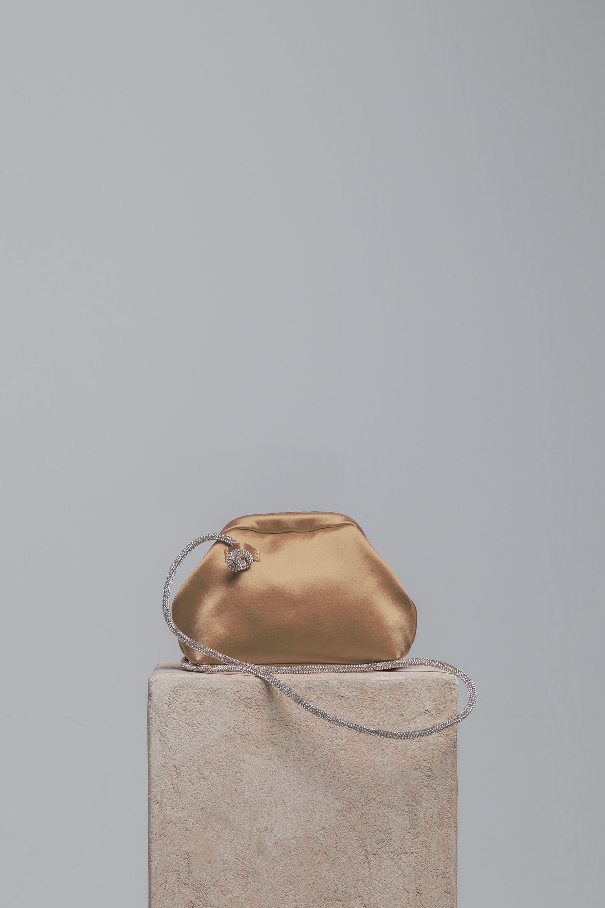 Mini Money Bag in Satin - FOLKLORE THE LABEL