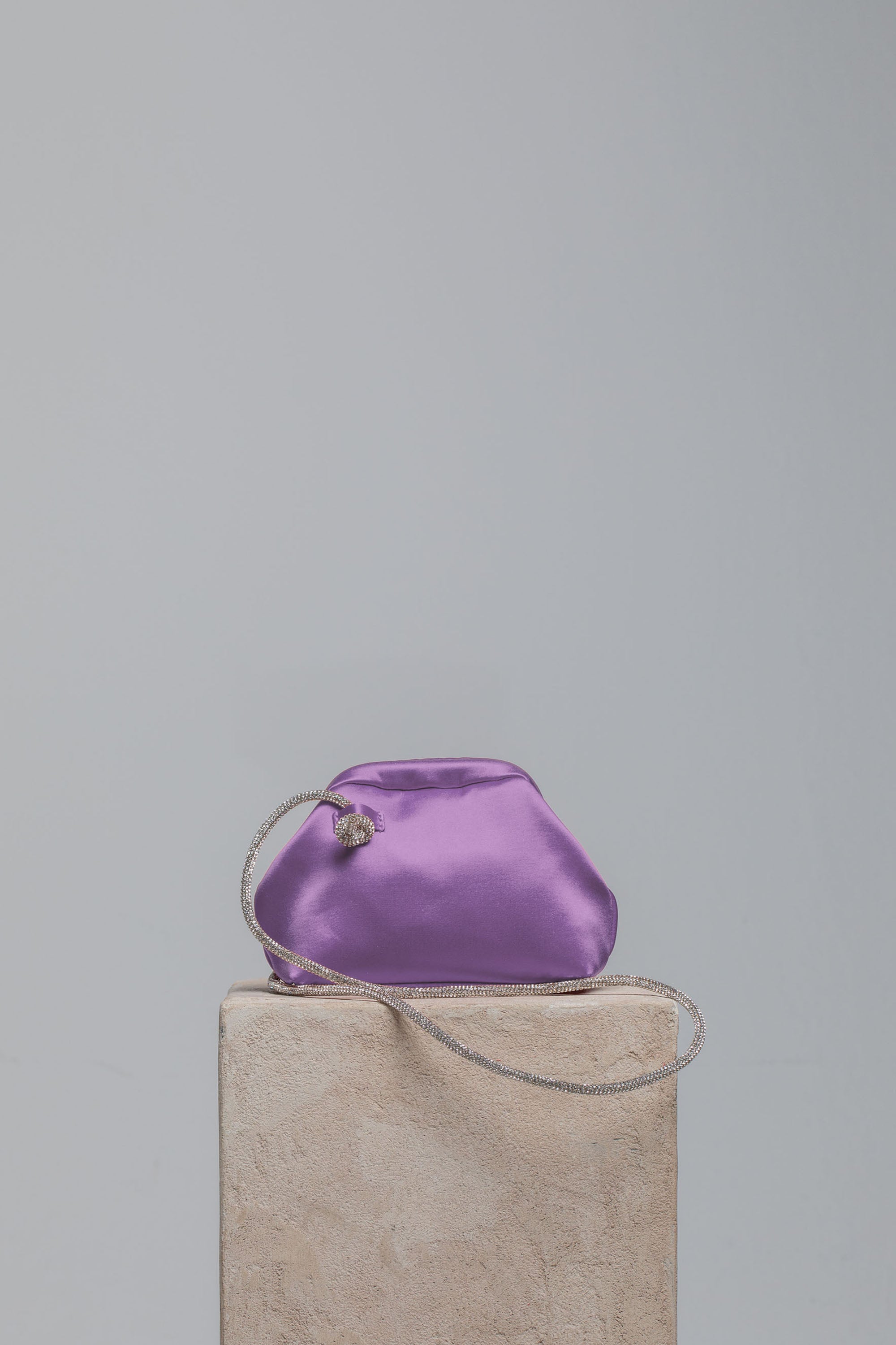 Mini Money Bag in Satin - FOLKLORE THE LABEL