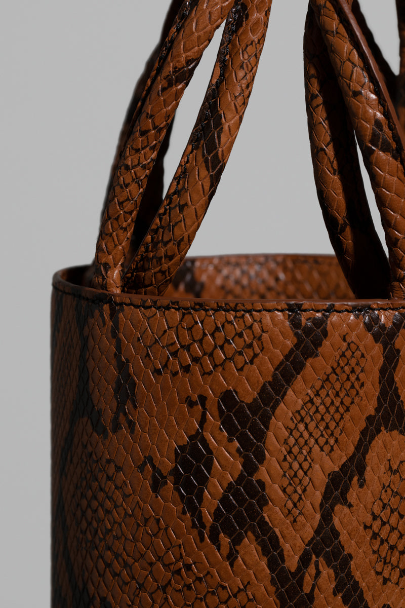 Mini Kyklos Bag in Leather - FOLKLORE THE LABEL