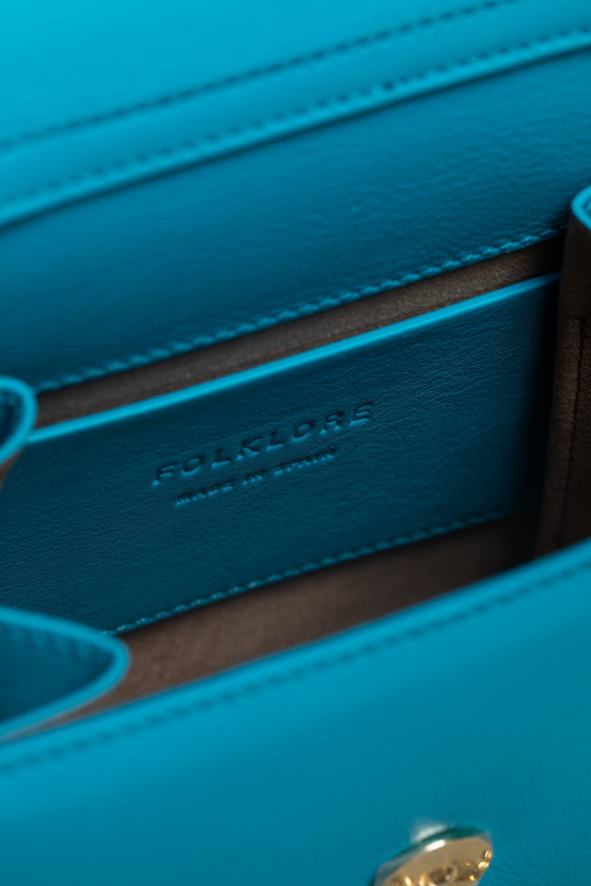 Loop Bag in Neon Leather Handbags Folklore the label