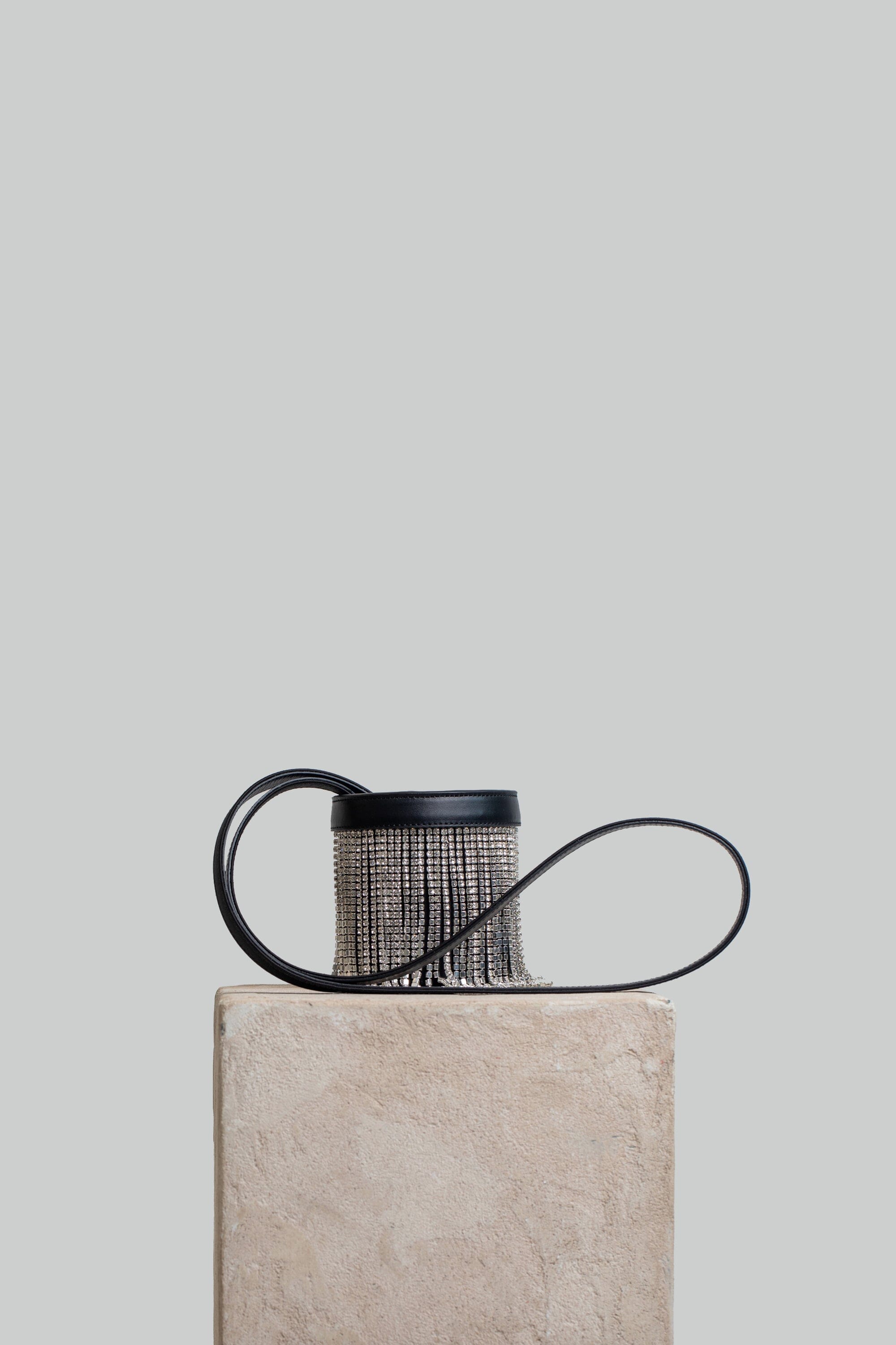 Mini Kyklos with Diamond Fringes Handbags Folklore the label