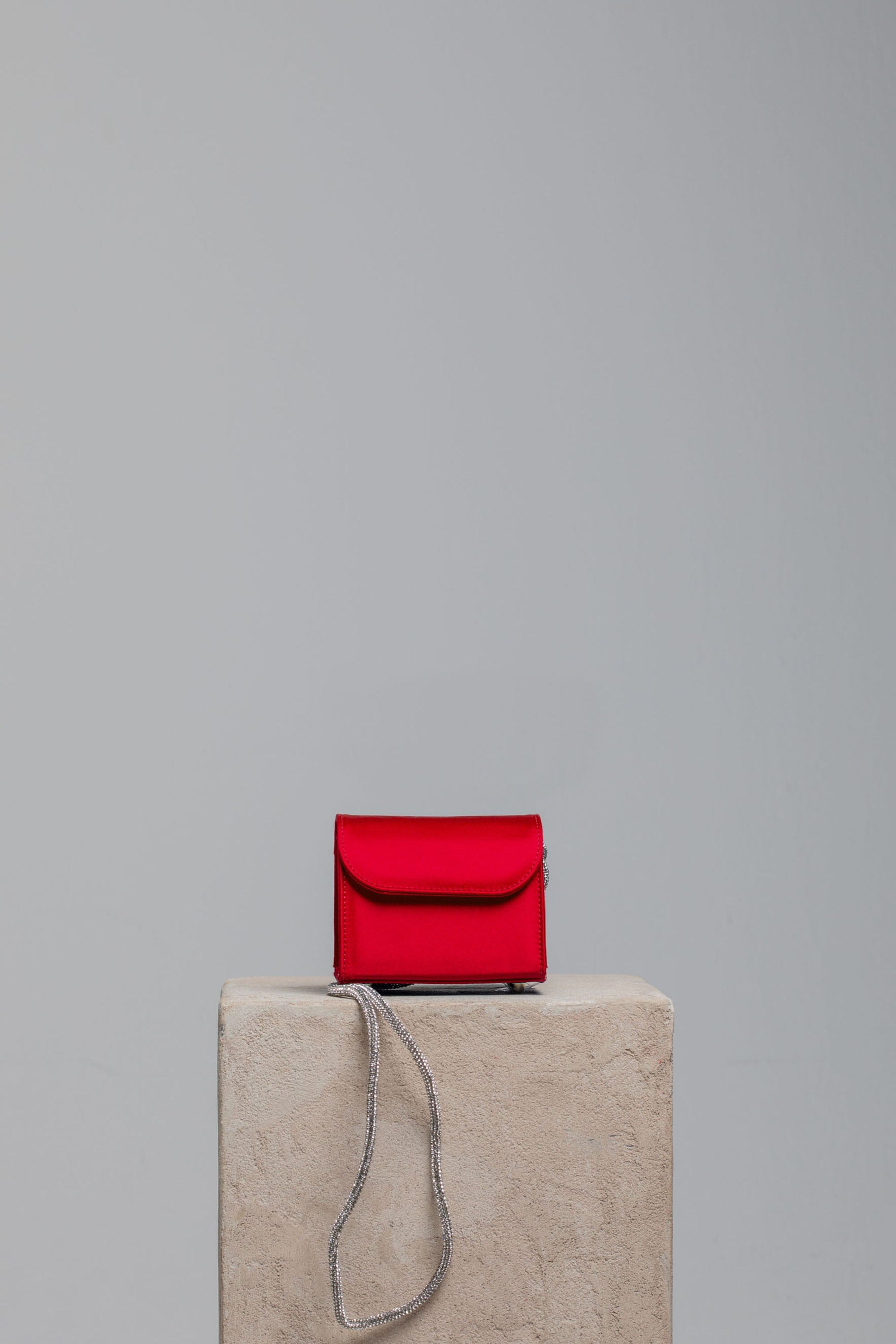 Mini Loop Bag in Satin Handbags Folklore the label