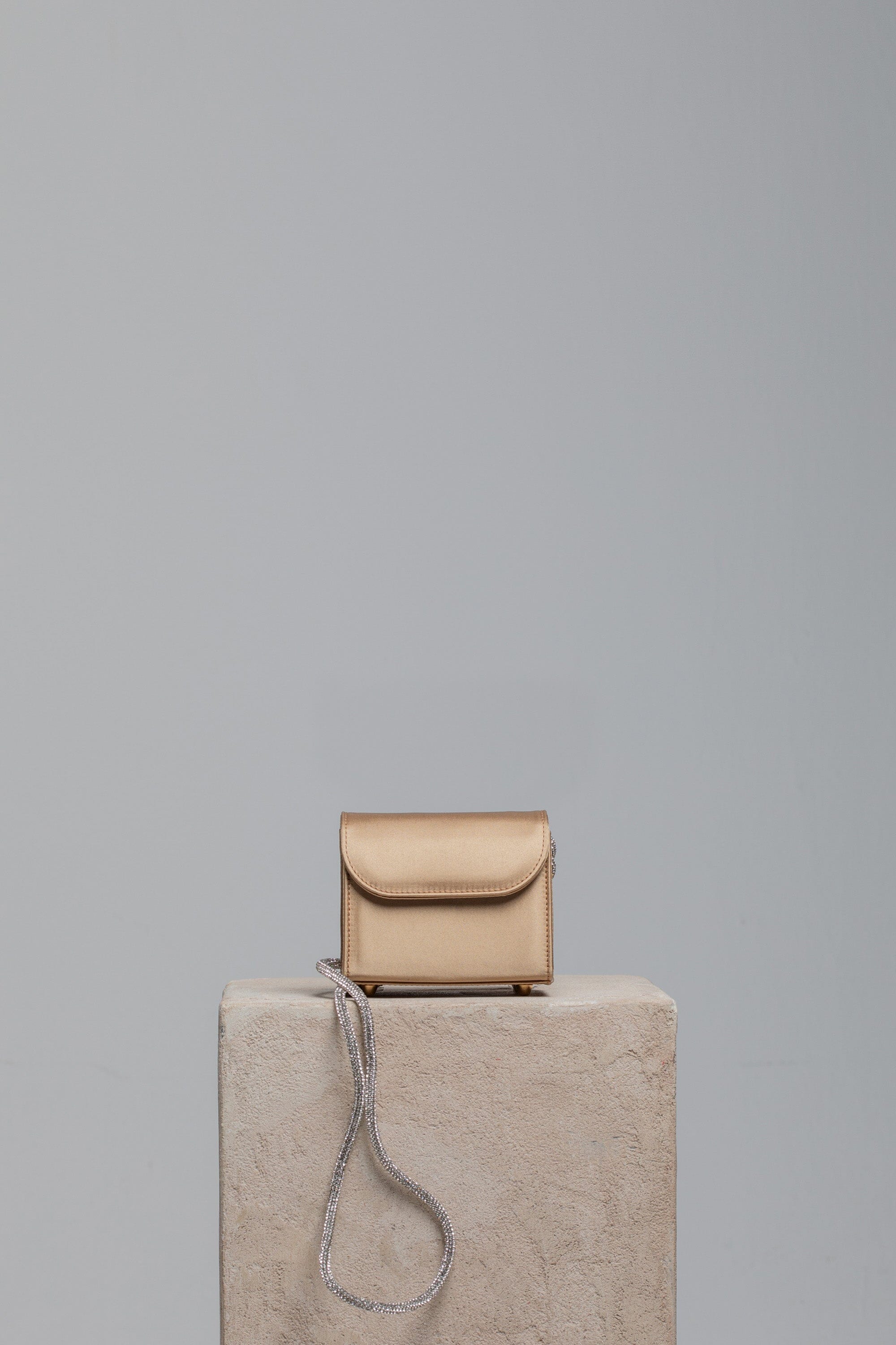 Mini Loop Bag in Satin Handbags Folklore the label