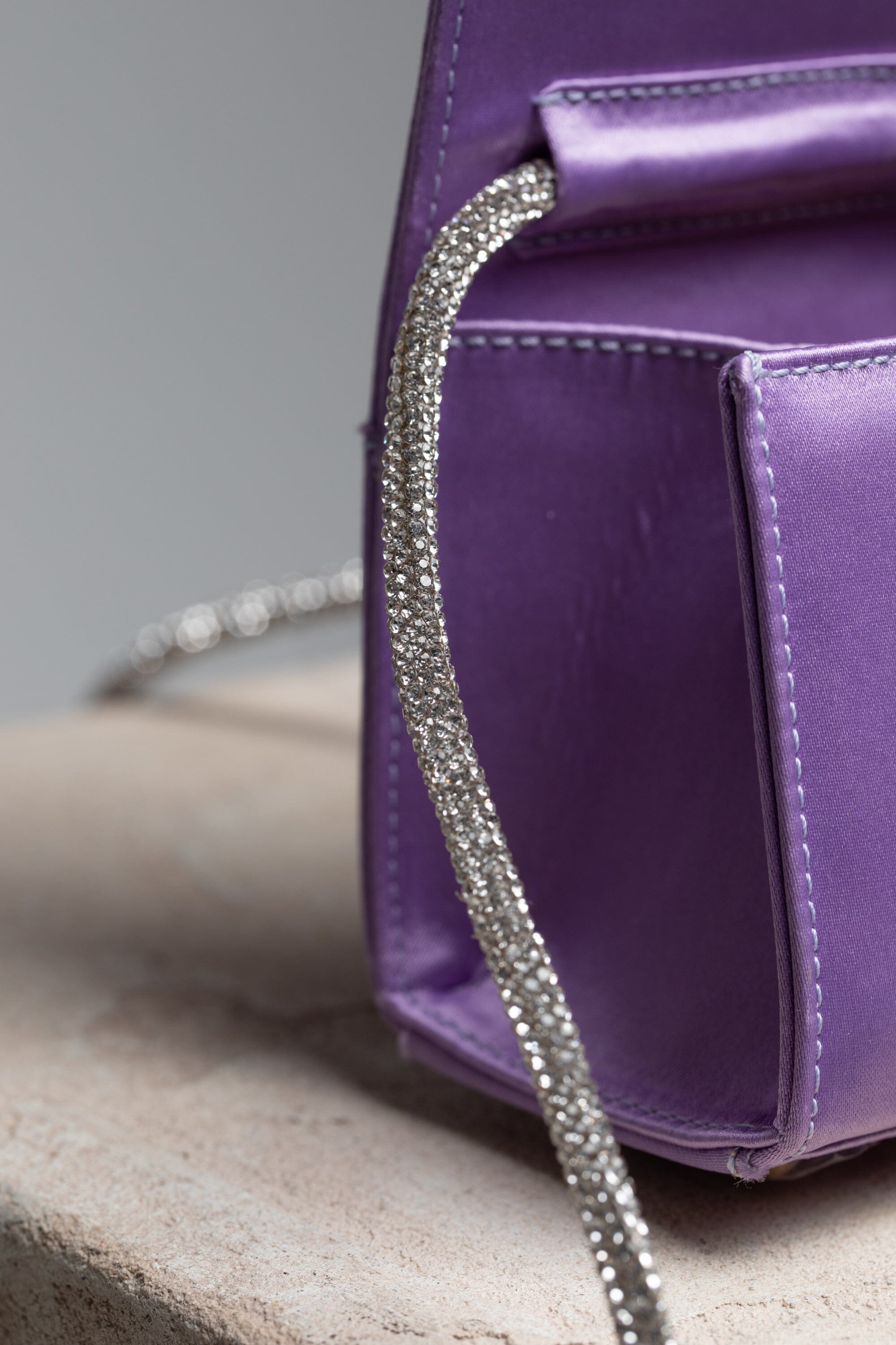 Mini Loop Bag in Satin Handbags Folklore the label