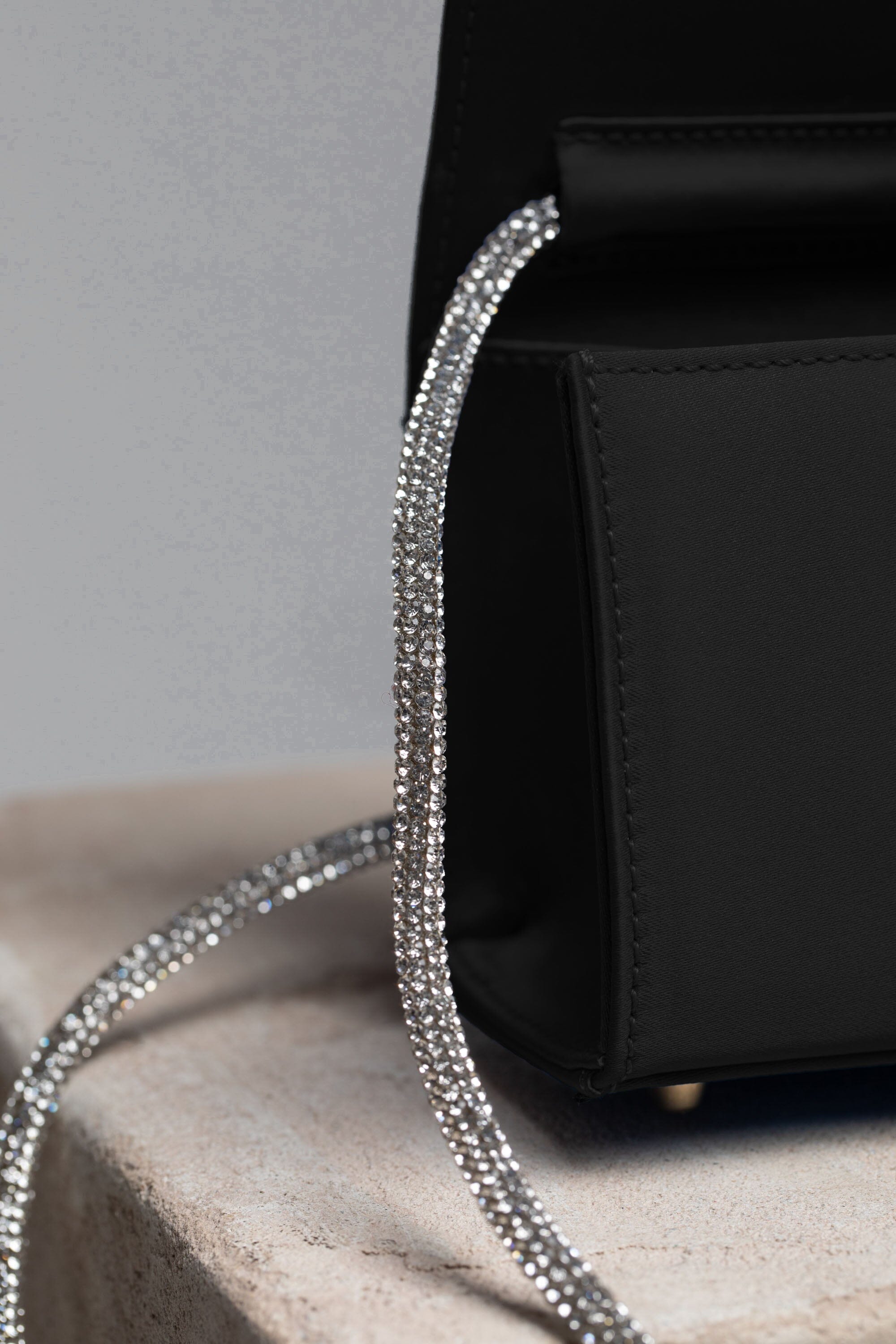 Mini Loop Bag in Satin Handbags Folklore the label