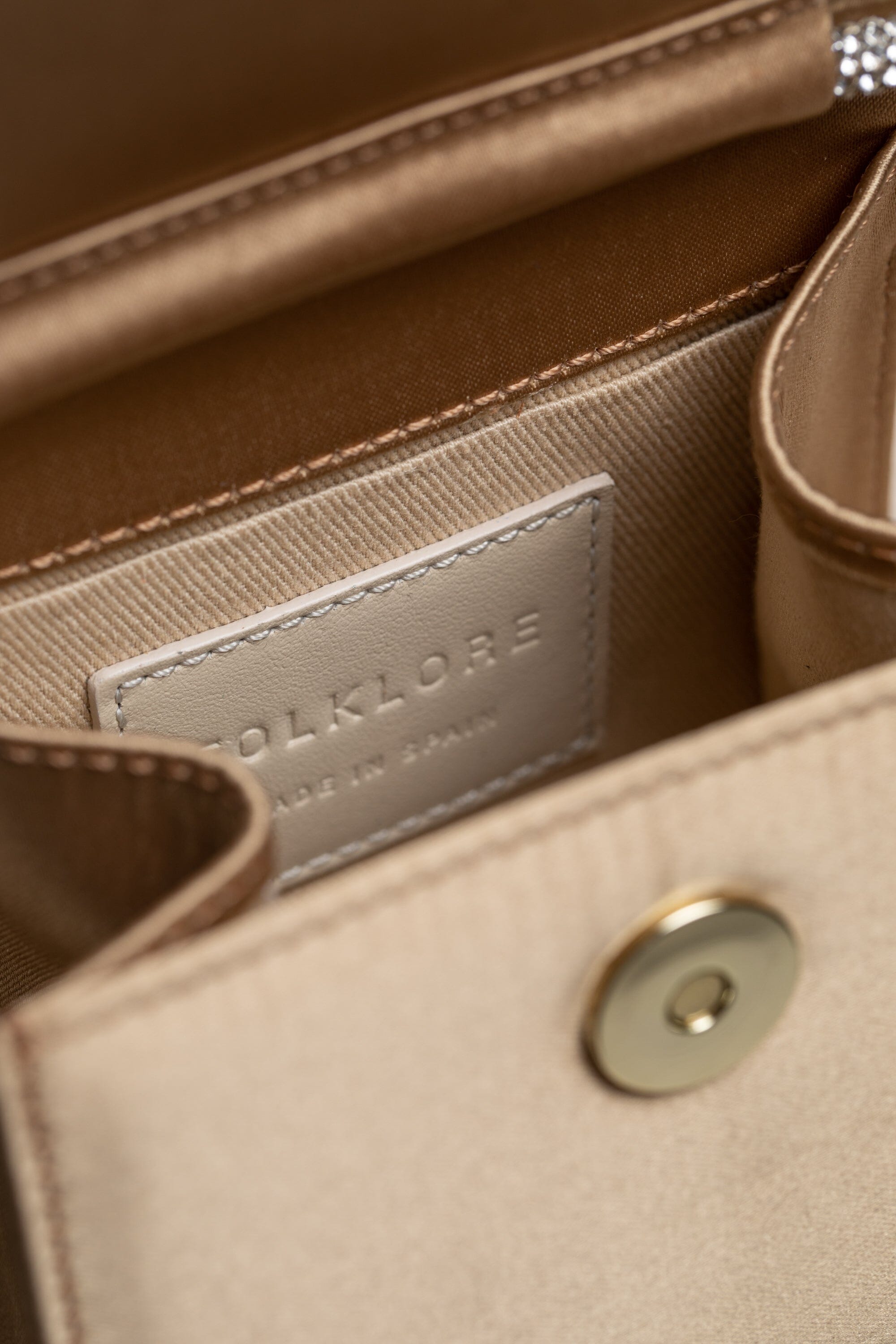 Mini Loop Bag in Satin Handbags Folklore the label