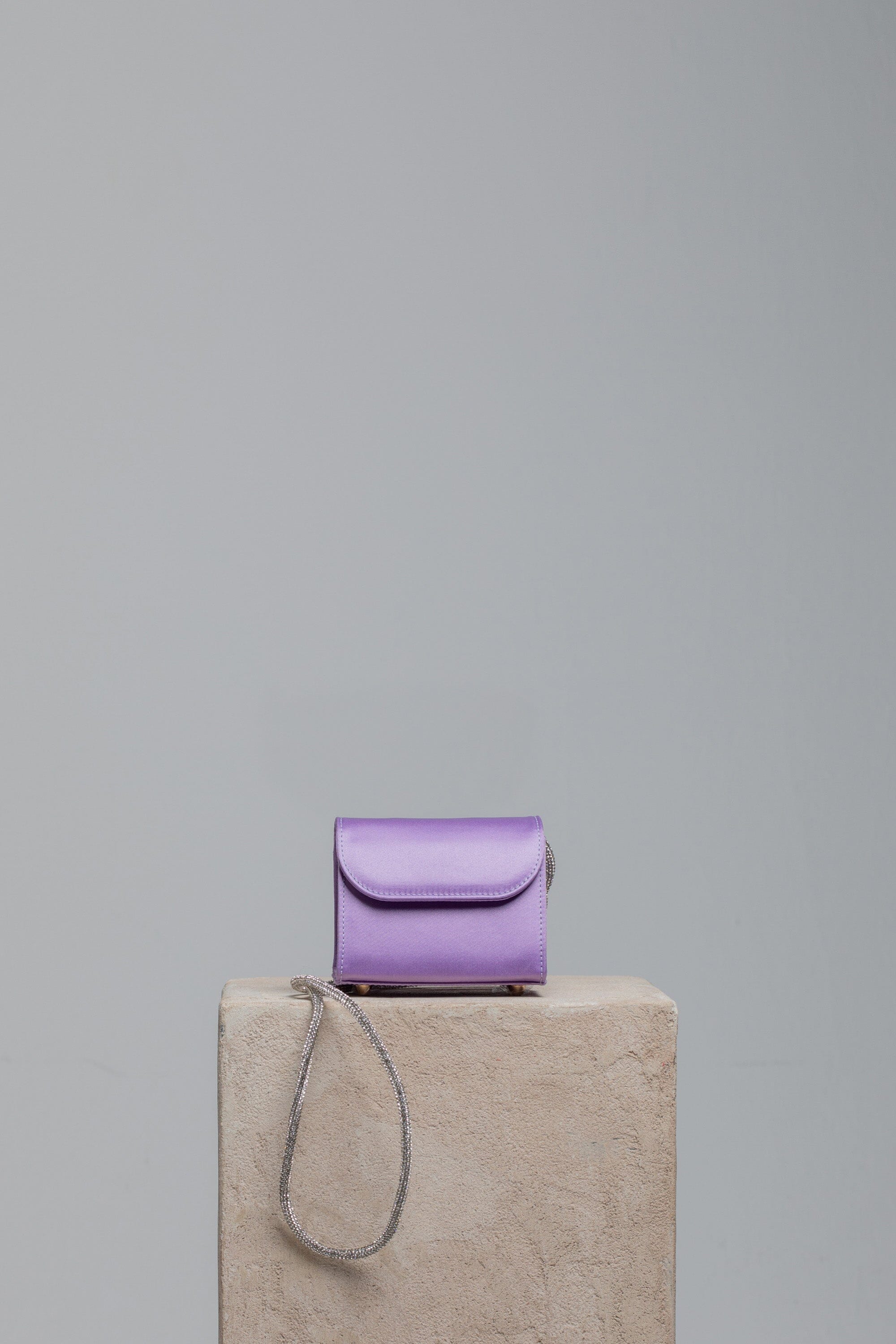 Mini Loop Bag in Satin Handbags Folklore the label