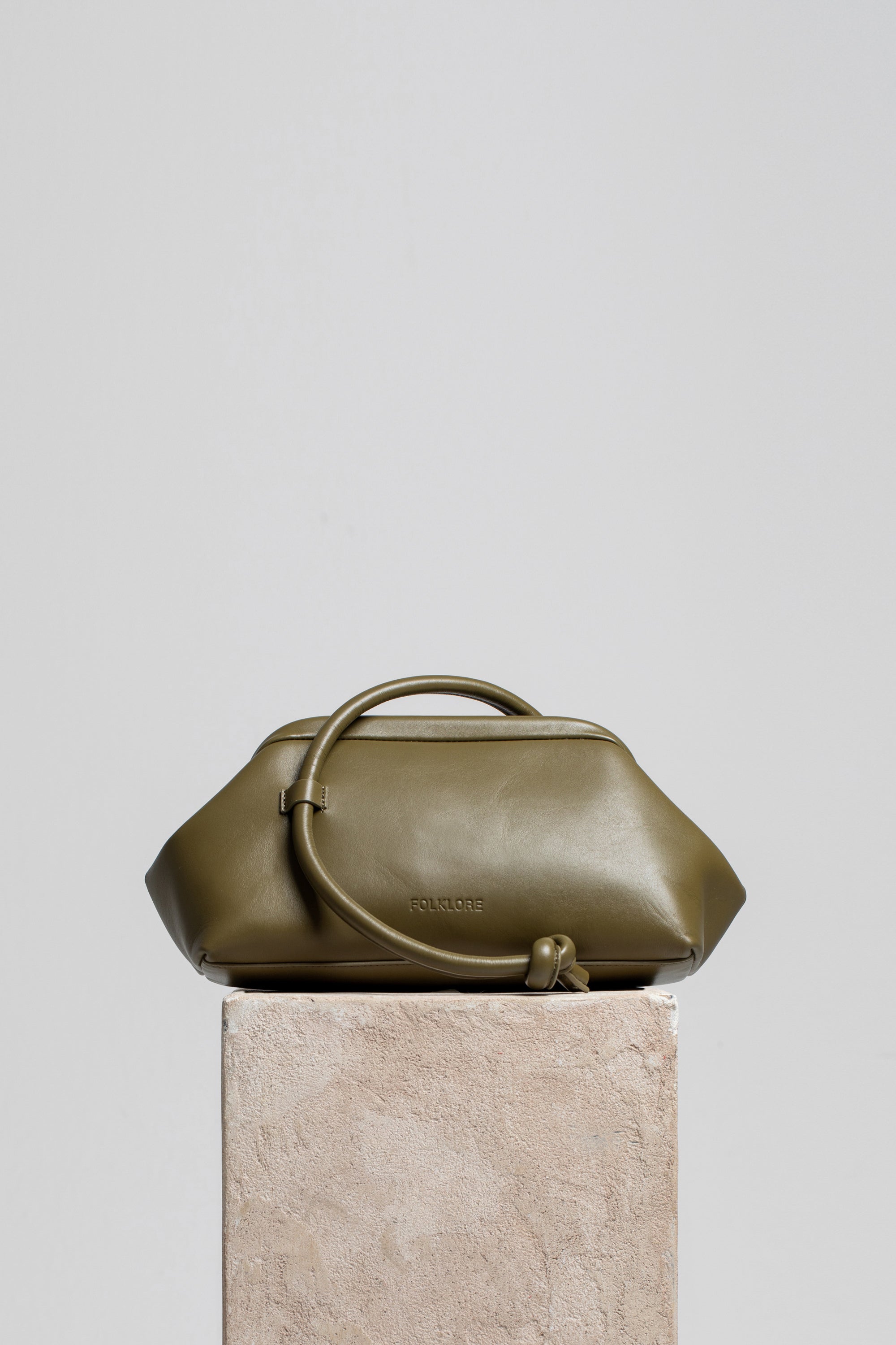 Money Pouch in Leather - FOLKLORE THE LABEL