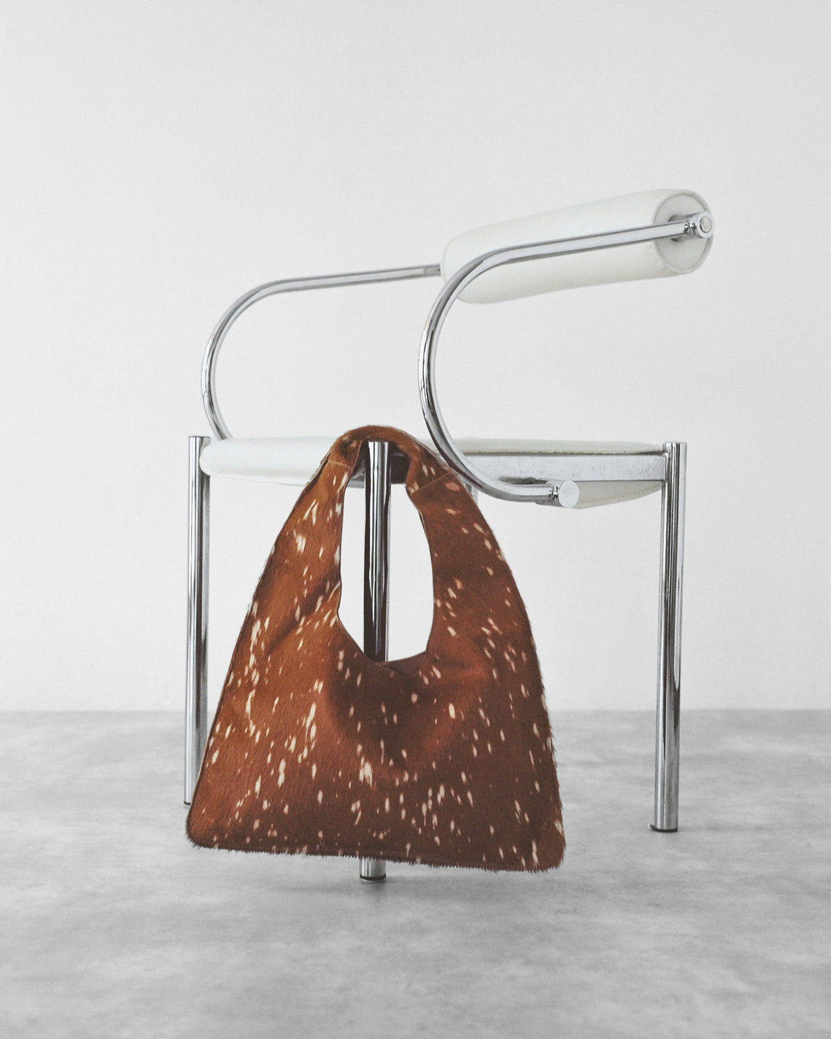 Long Sling Bag in Animal Print