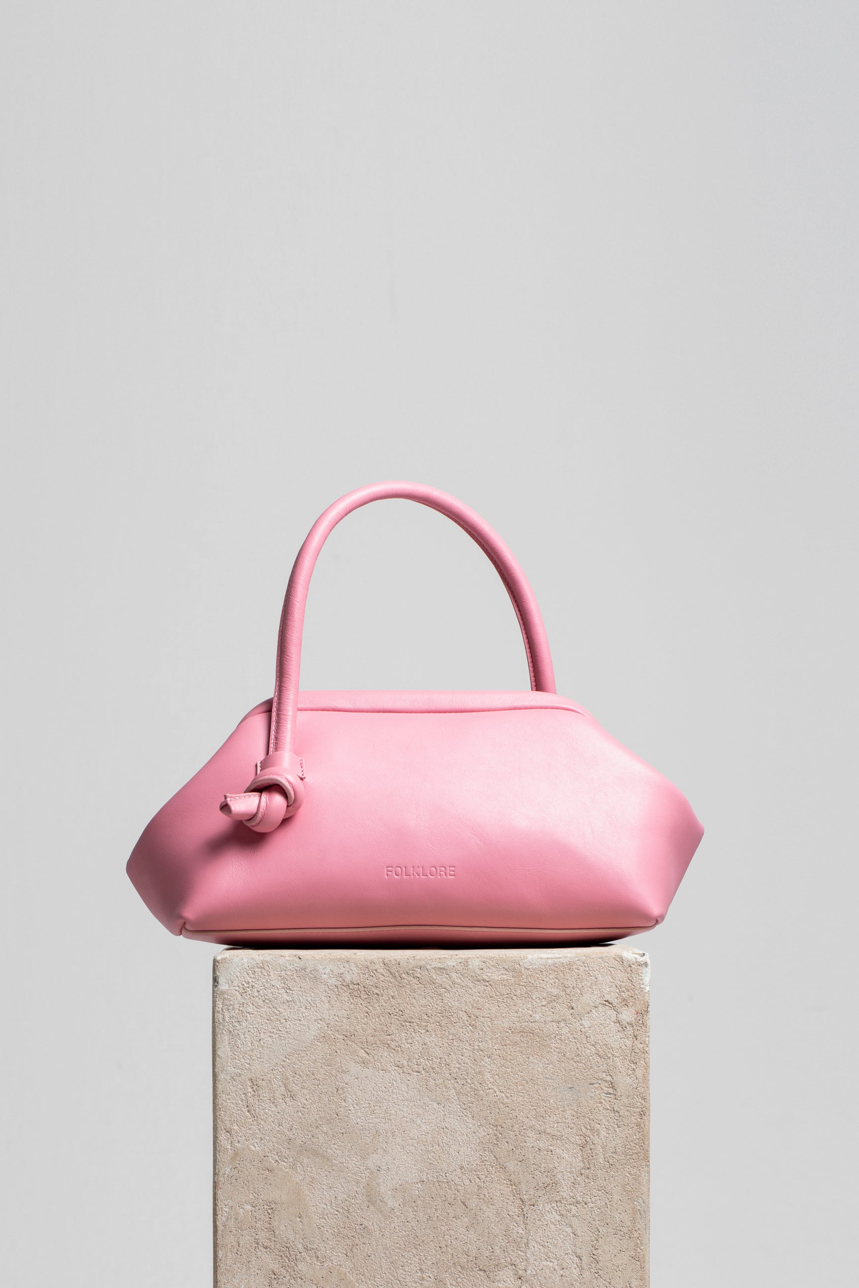 Mini Money Pouch in Leather FOLKLORE THE LABEL