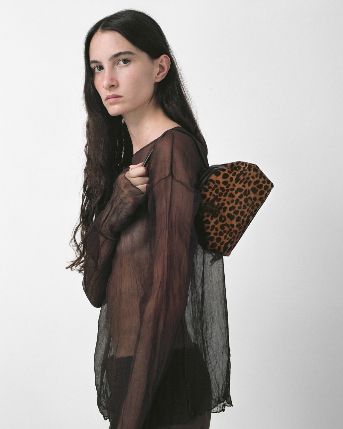 Mini Money Bag in Animal Print