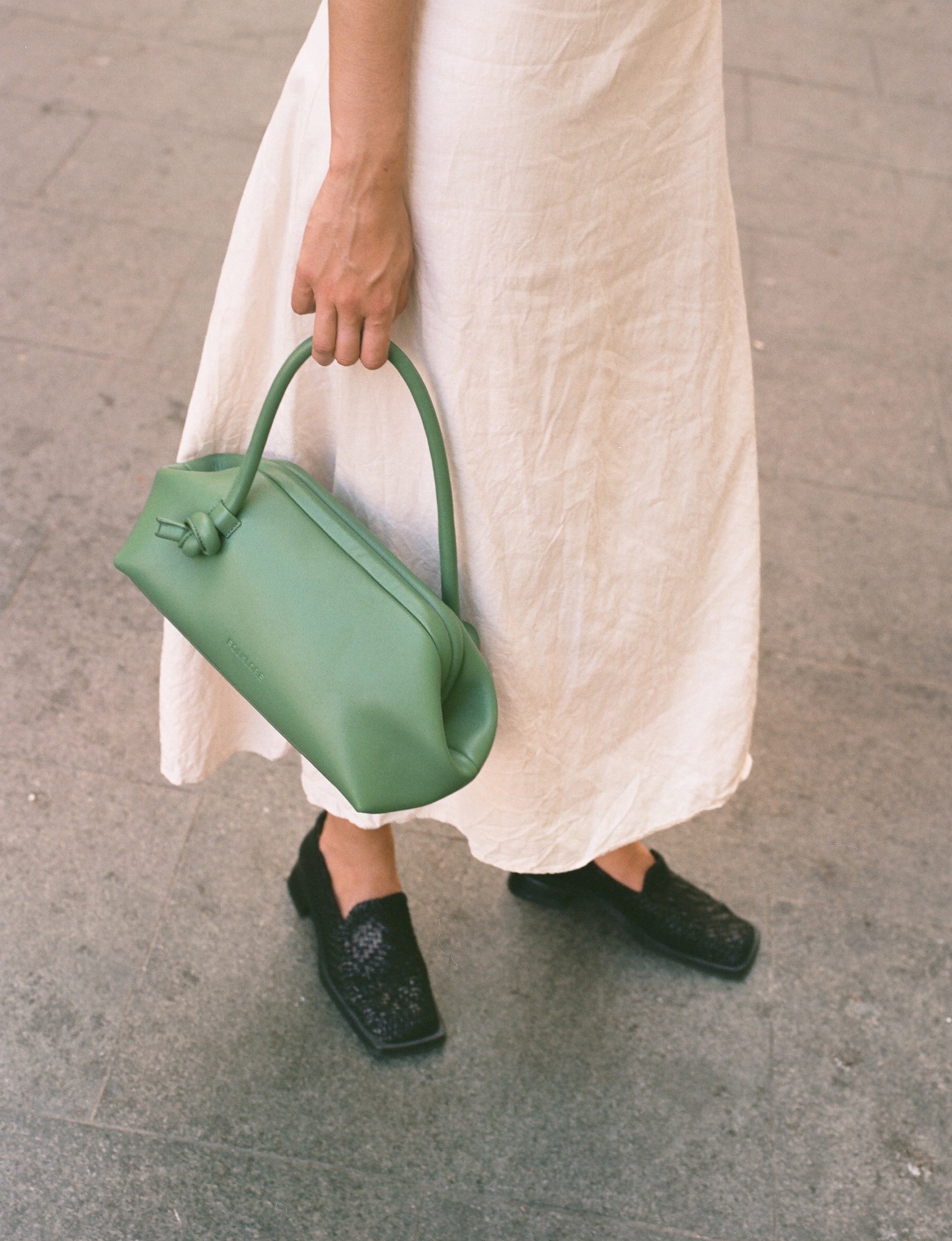 Money Pouch in Leather - FOLKLORE THE LABEL