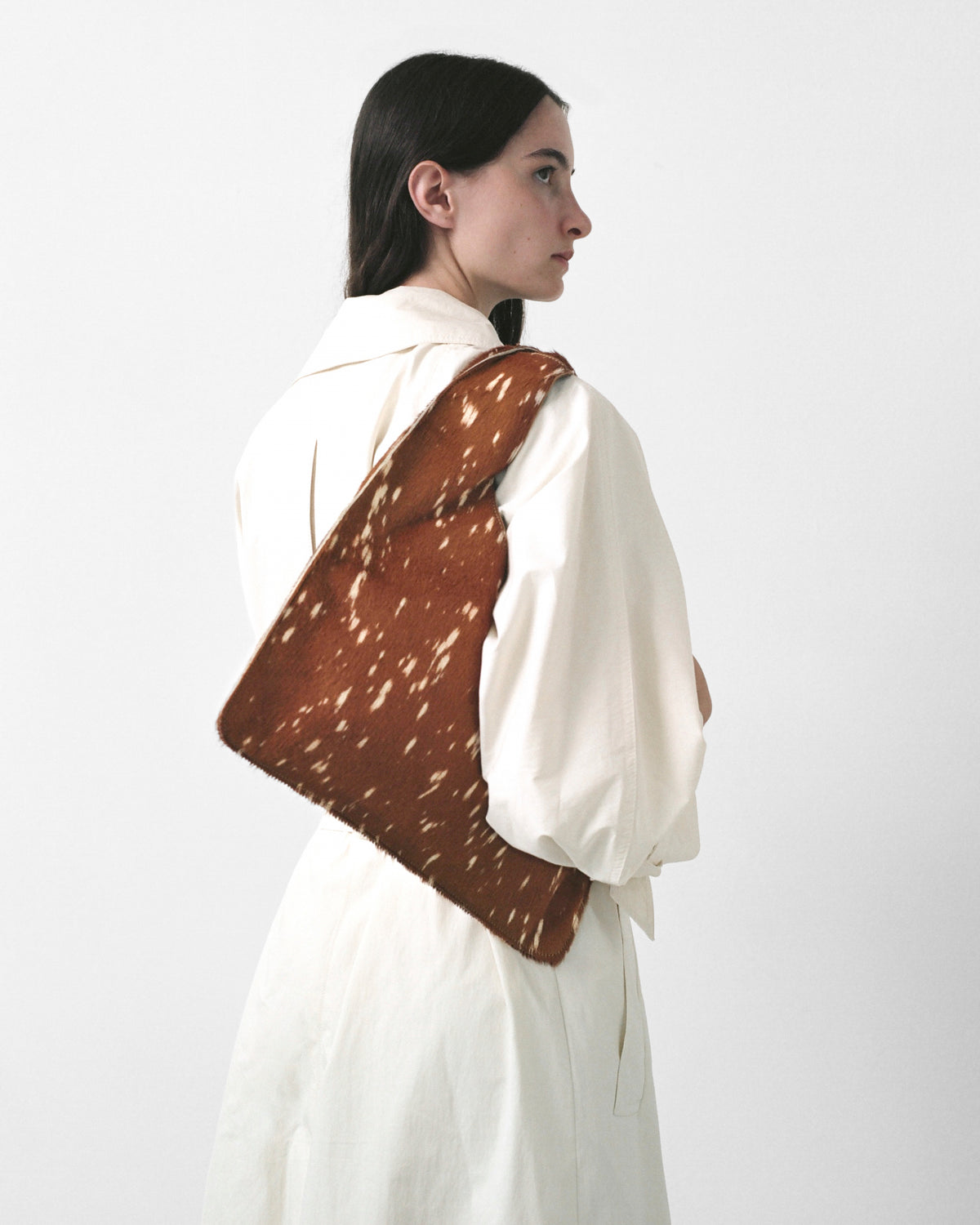 Long Sling Bag in Animal Print