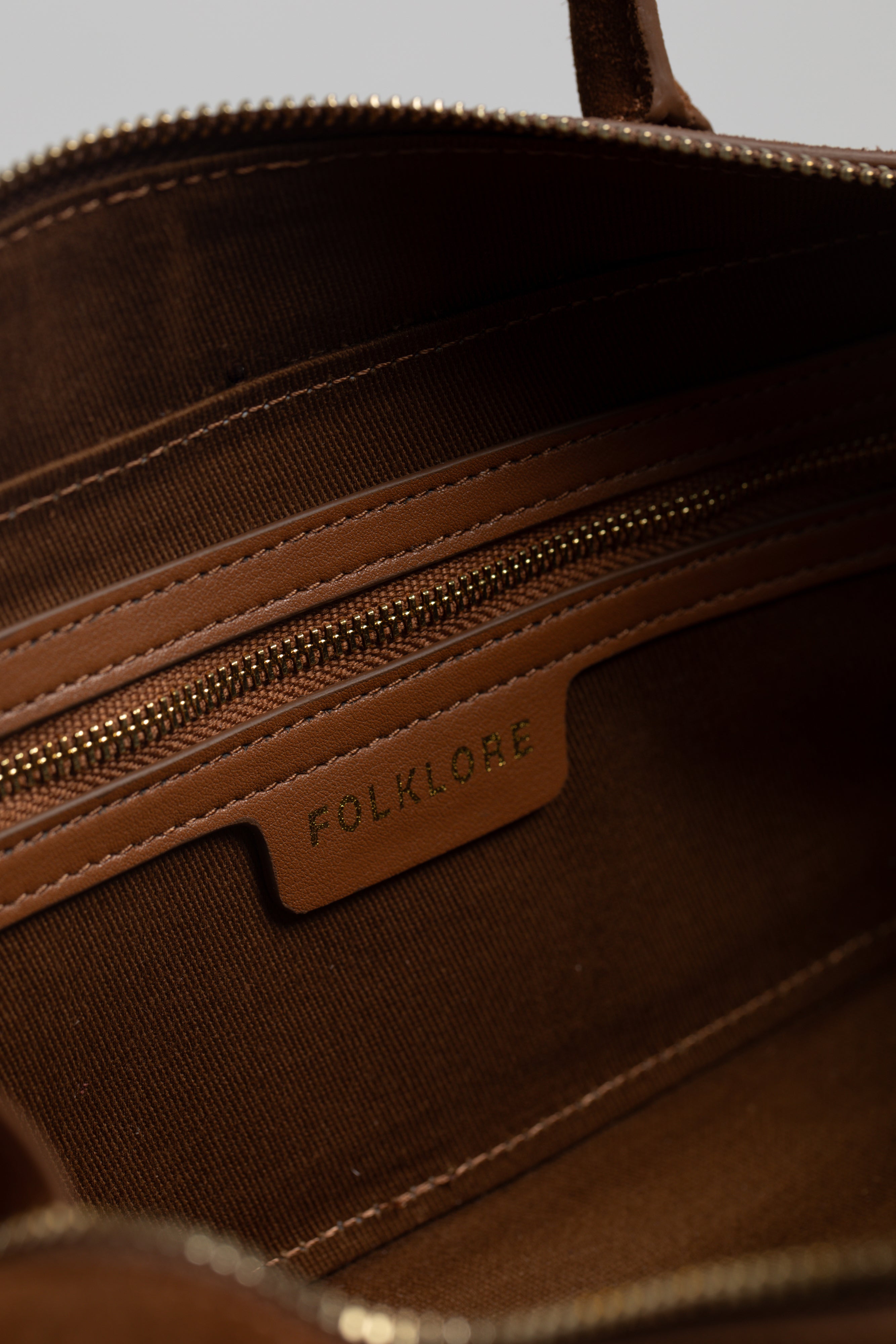 Small Work Bag in Leather