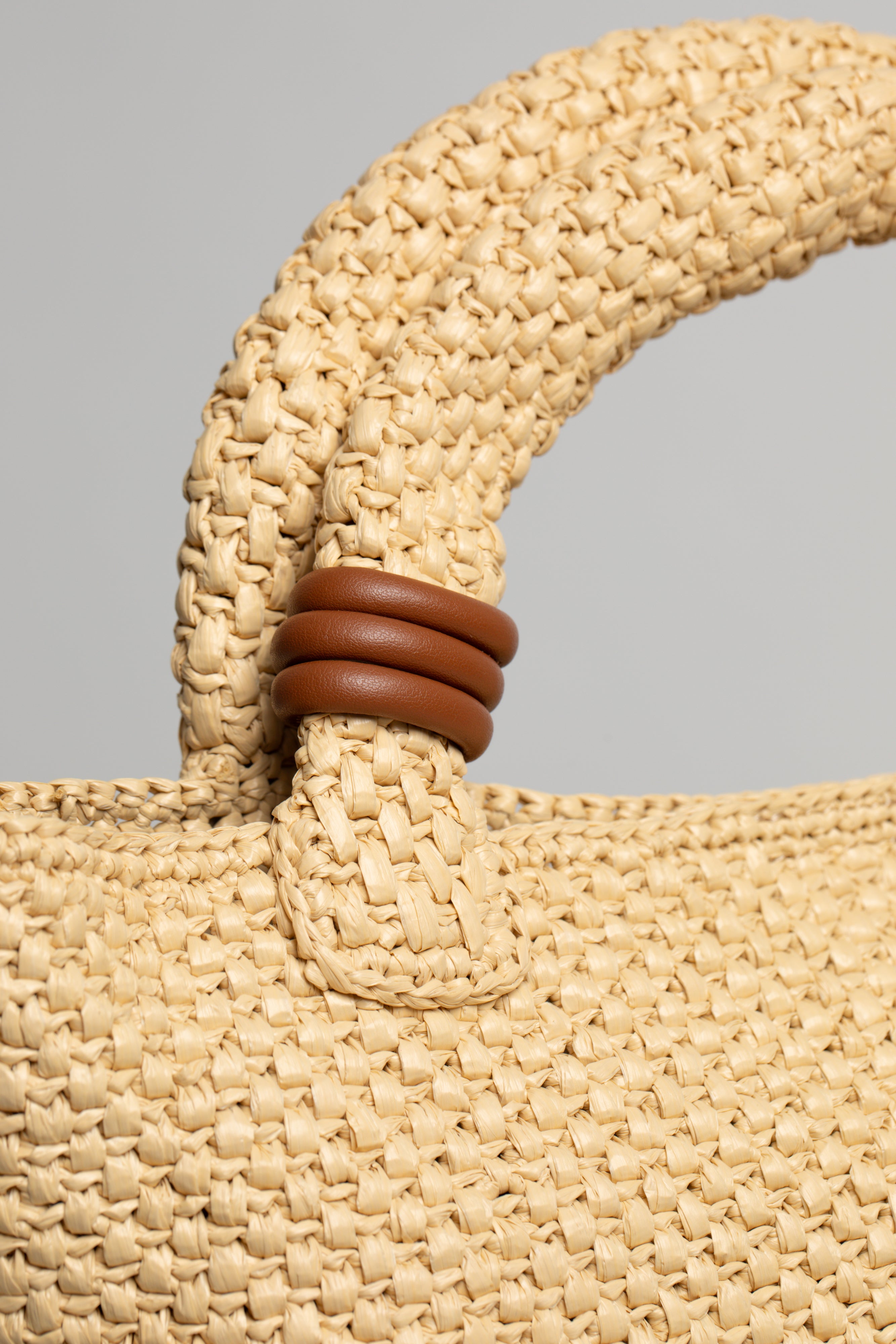 Basket Bag in Raffia