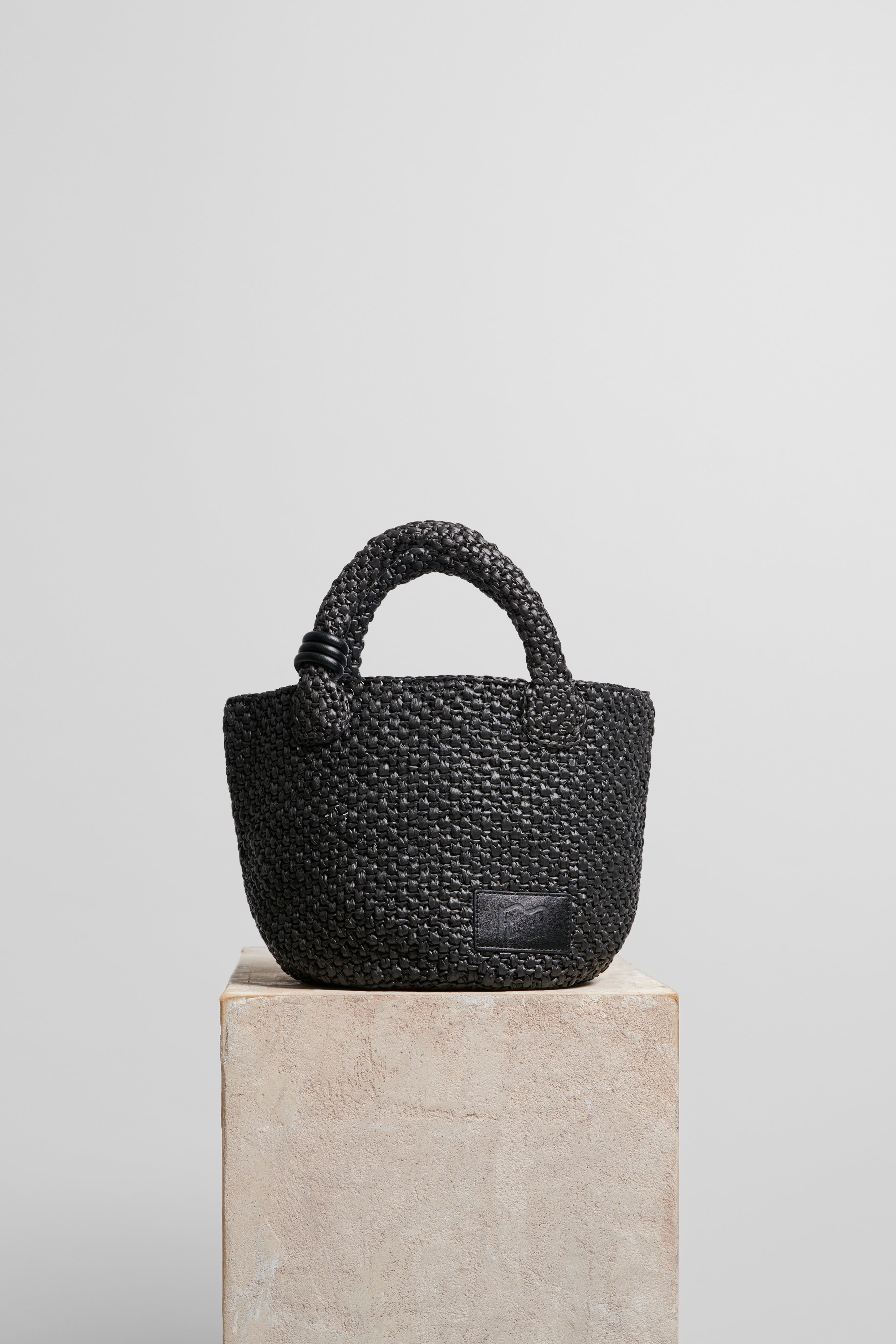 Basket Bag in Raffia