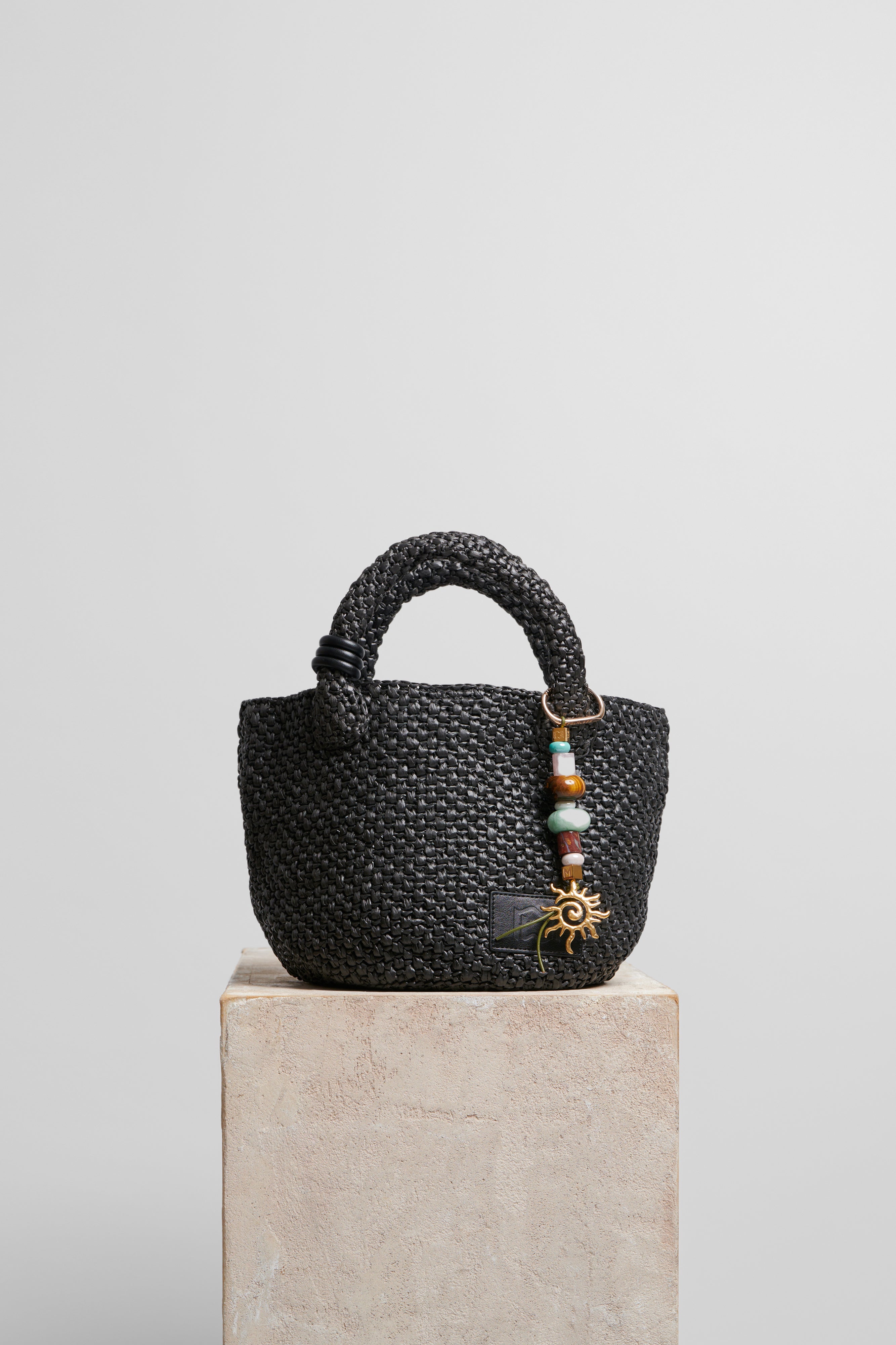 Basket Bag in Raffia
