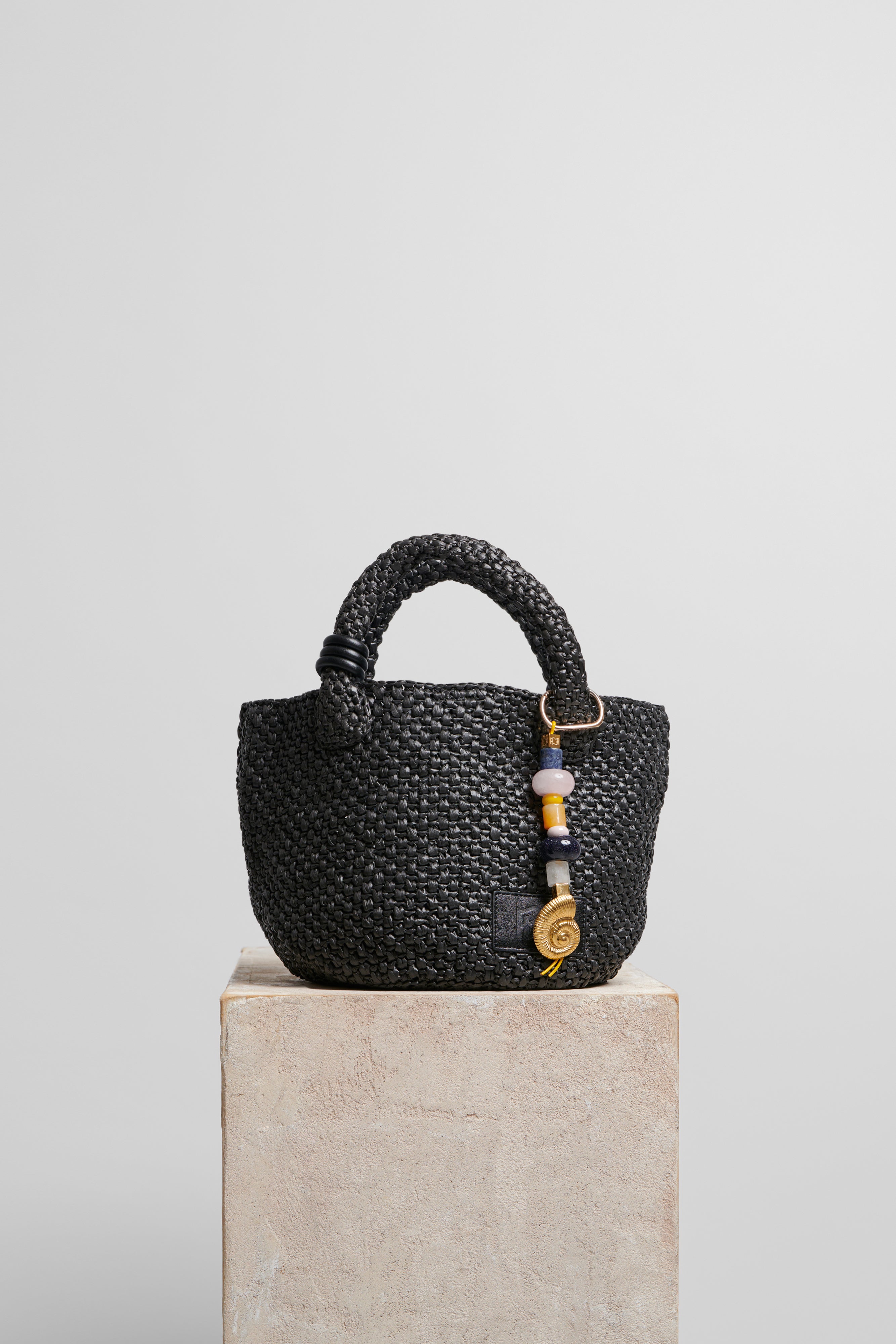 Basket Bag in Raffia