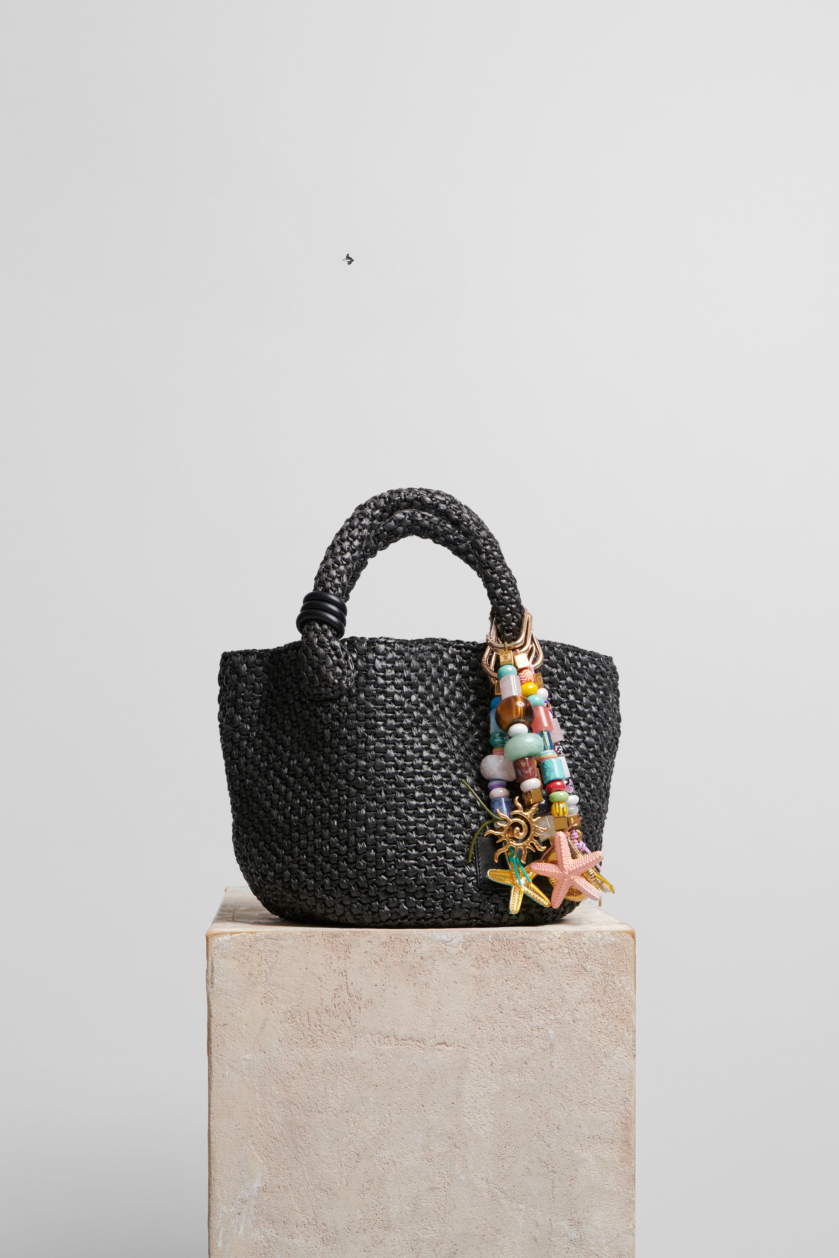 Basket Bag in Raffia