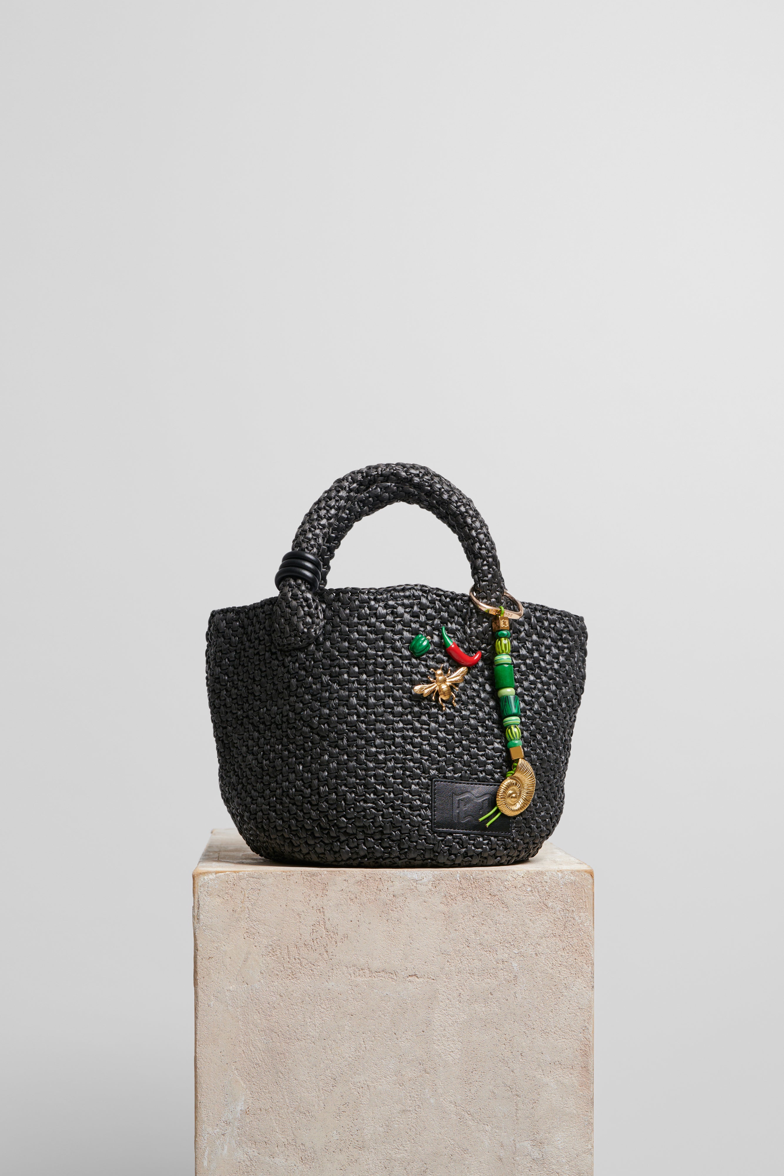 Basket Bag in Raffia