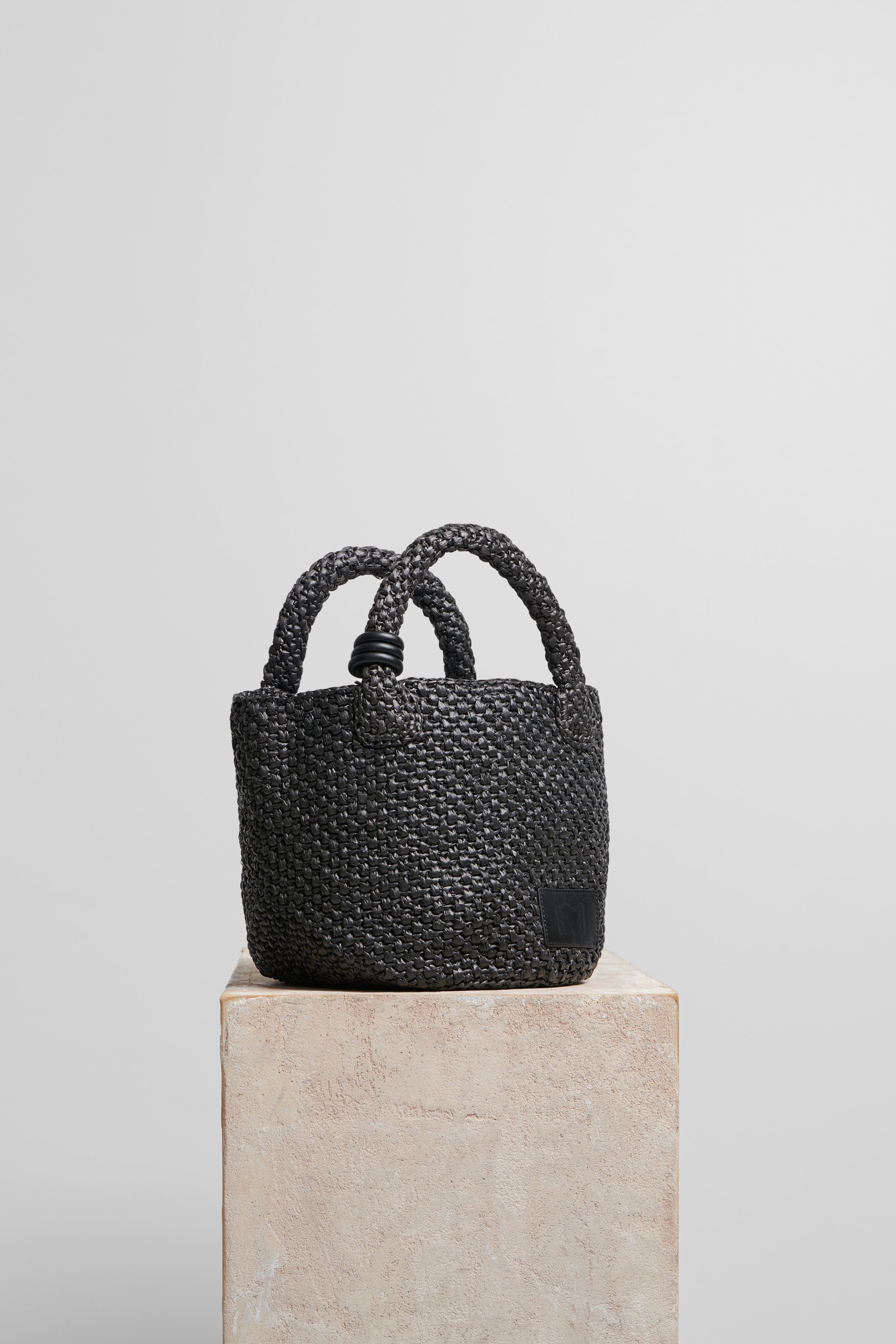 Basket Bag in Raffia