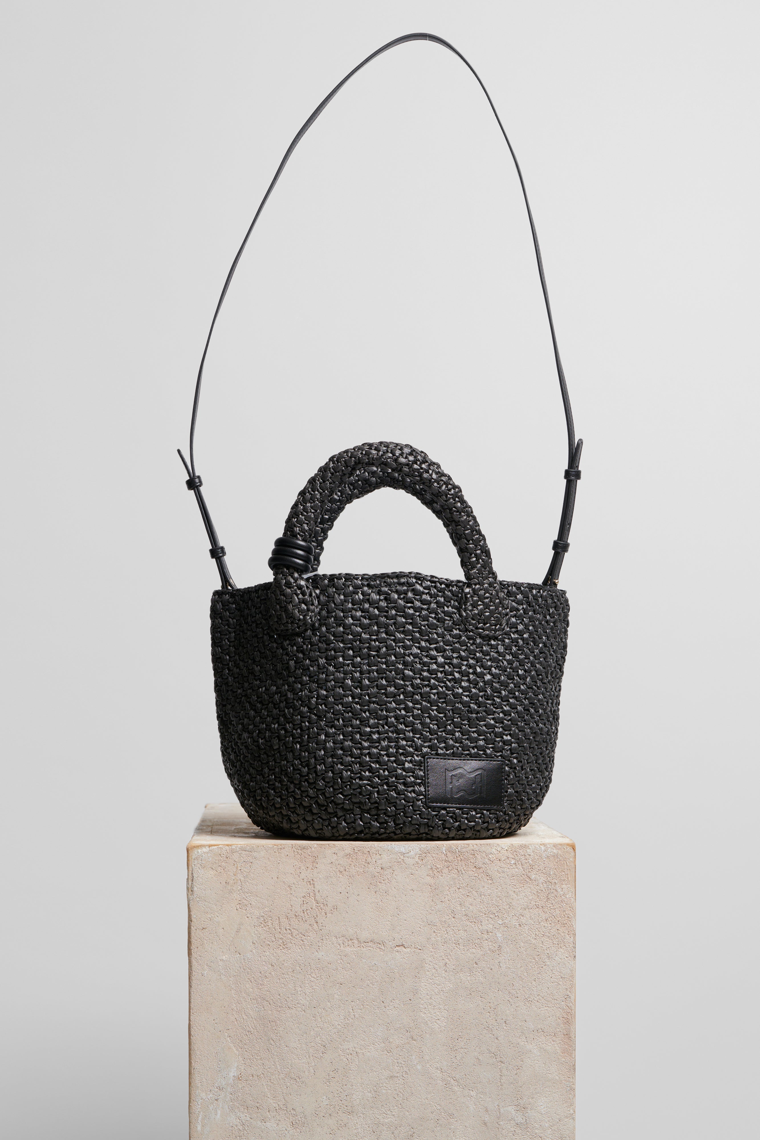 Basket Bag in Raffia
