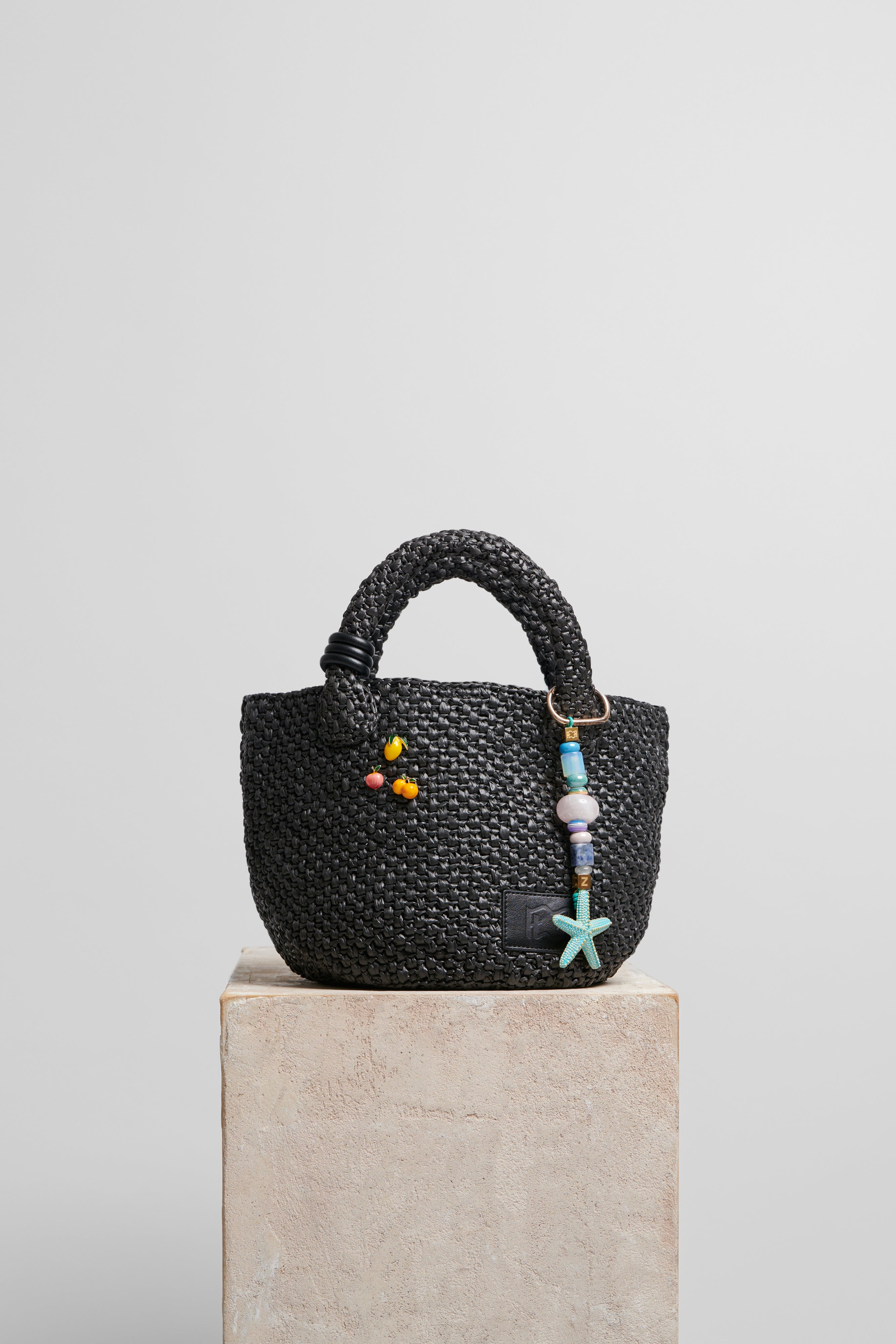 Basket Bag in Raffia