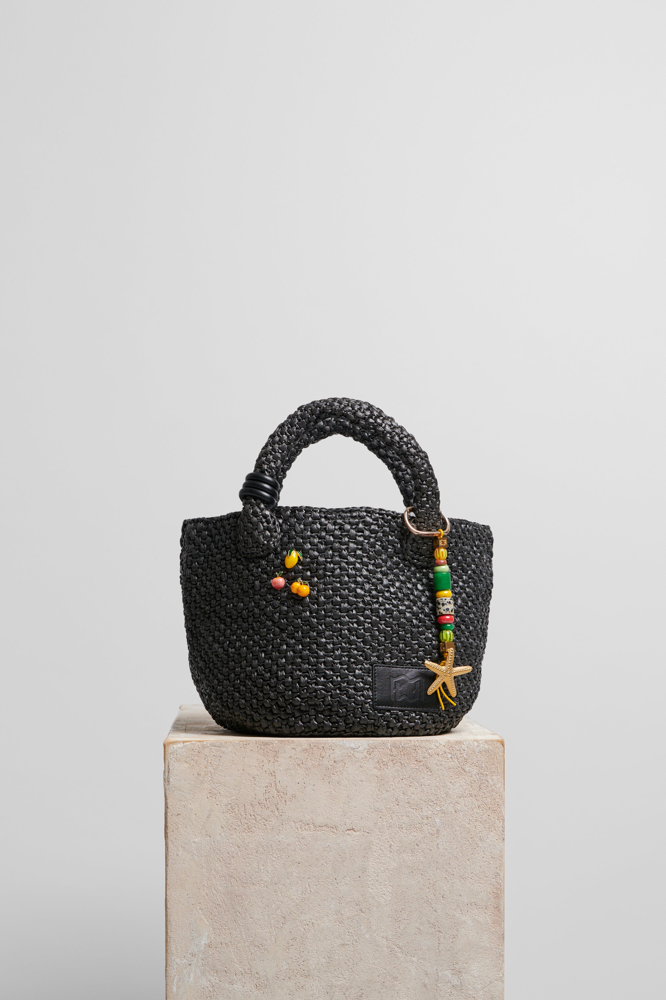 Basket Bag in Raffia