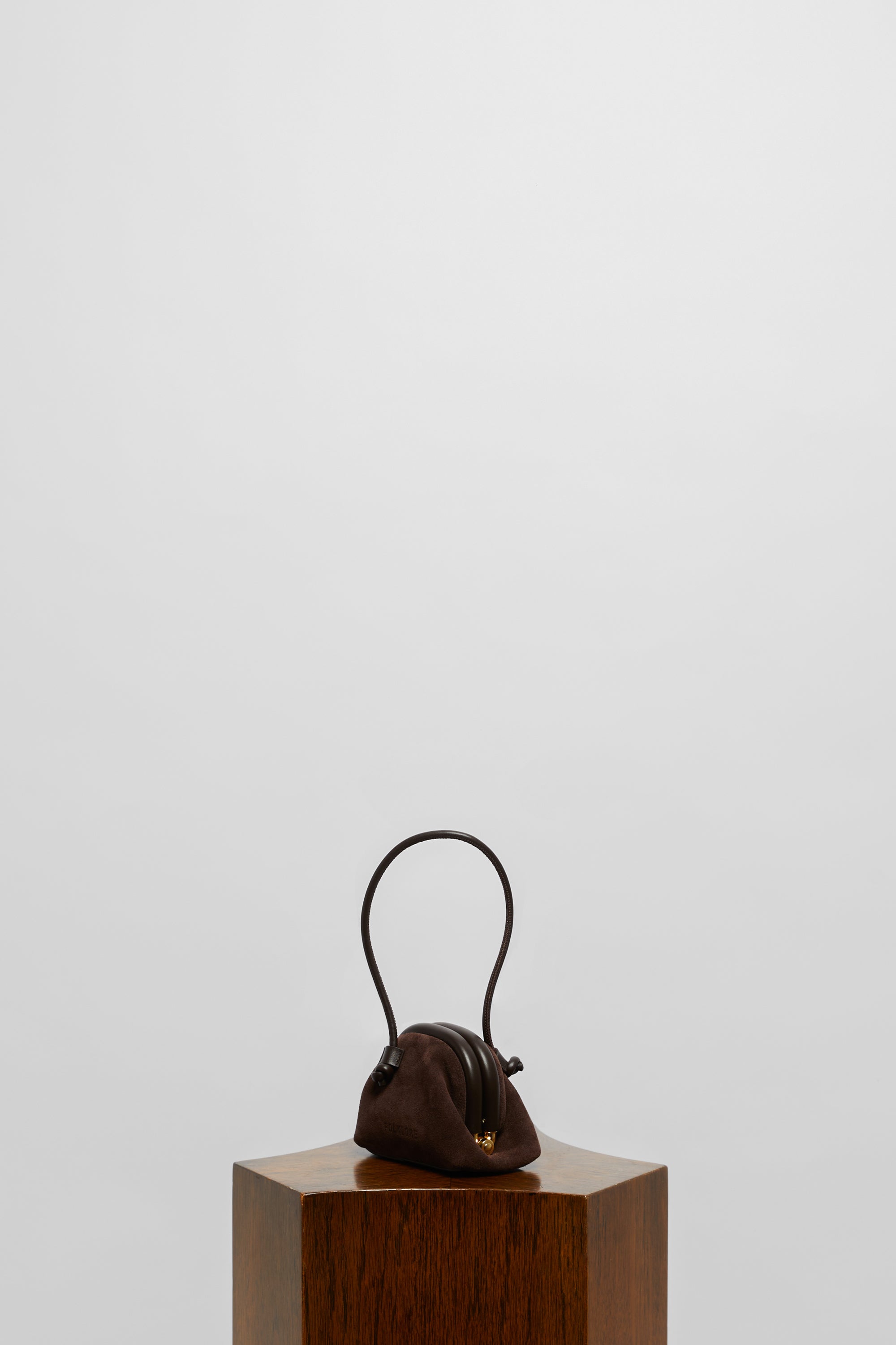 Micro Mini Money Bag in Suede - FOLKLORE THE LABEL