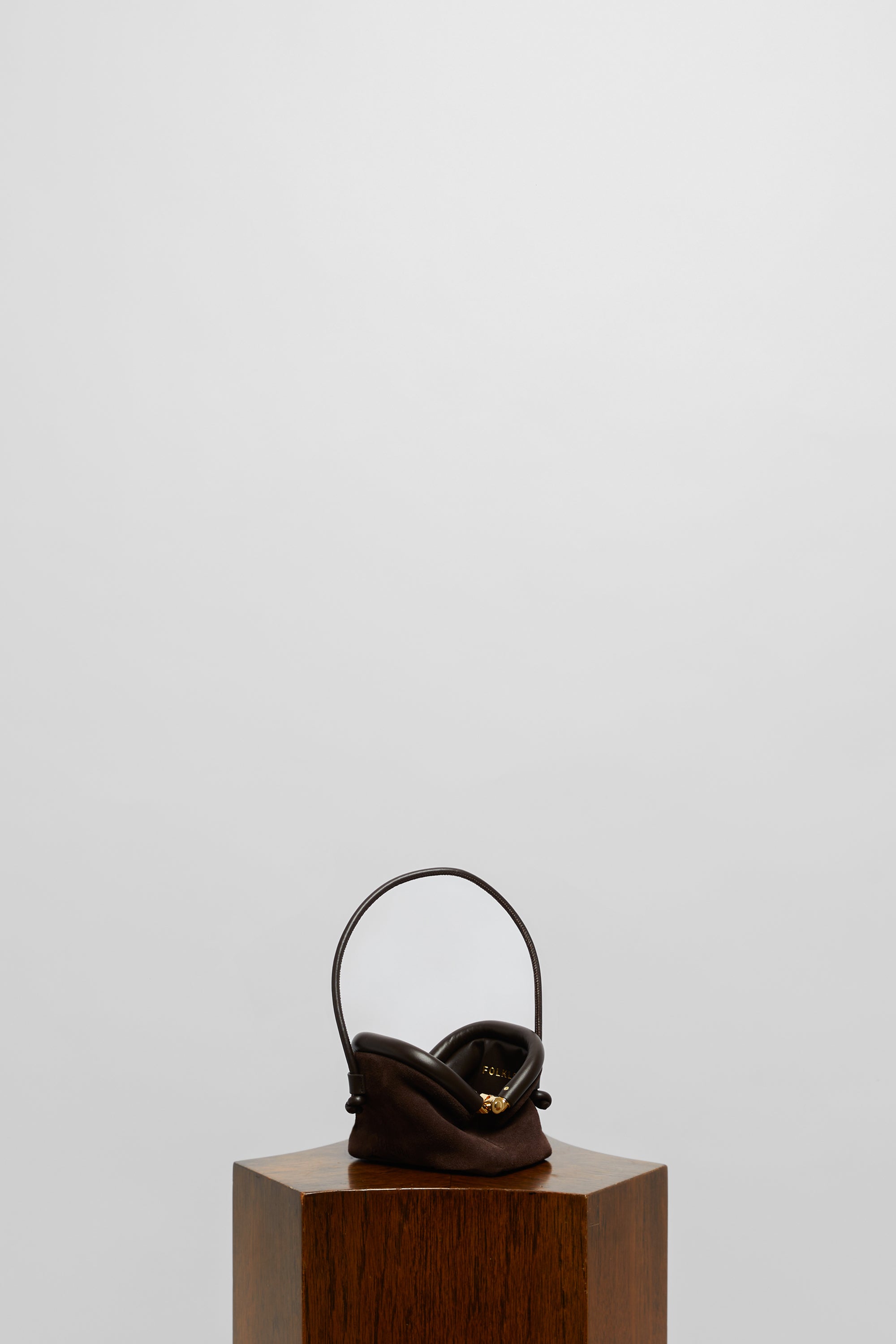 Micro Mini Money Bag in Suede - FOLKLORE THE LABEL