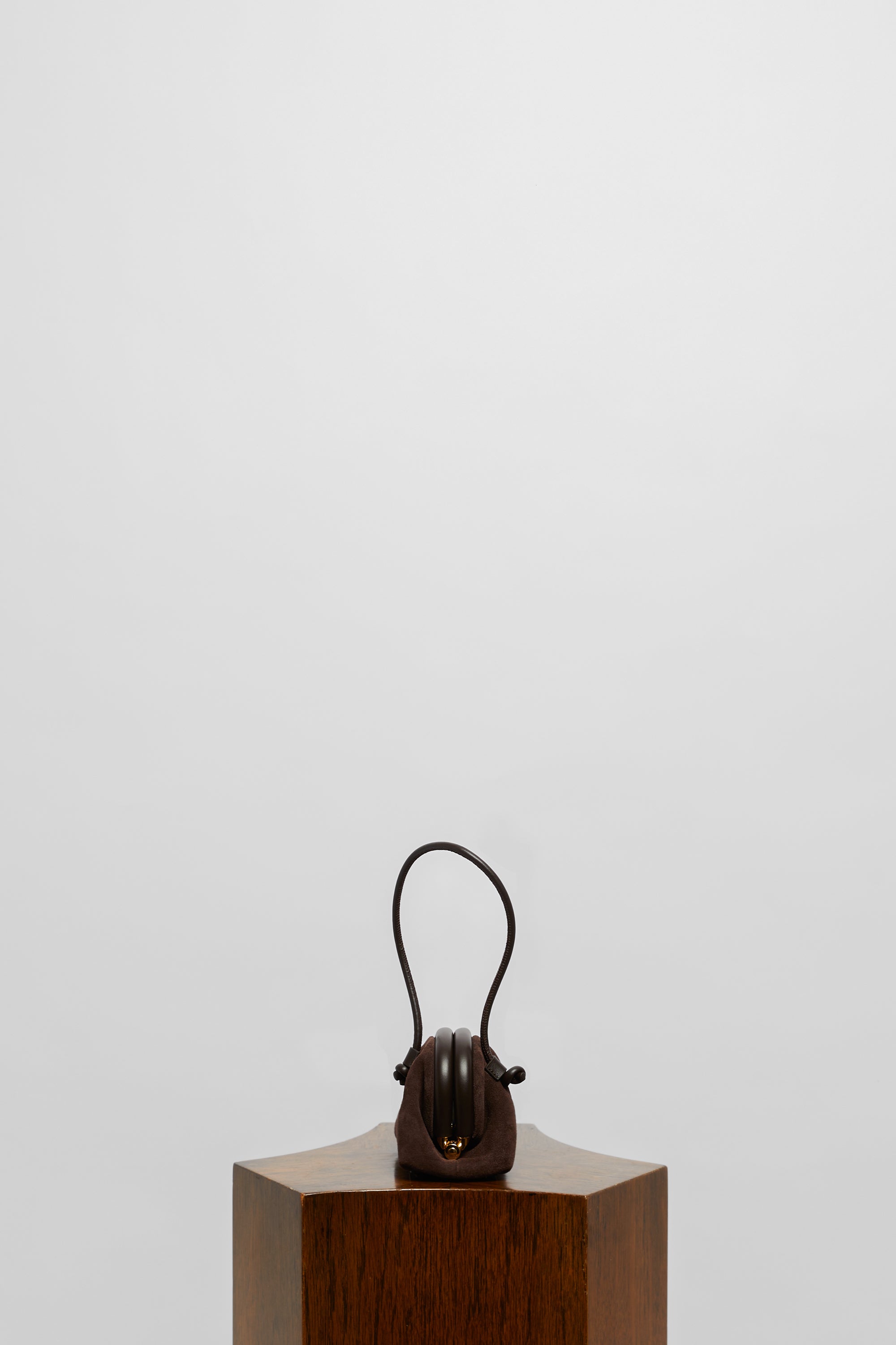 Micro Mini Money Bag in Suede - FOLKLORE THE LABEL