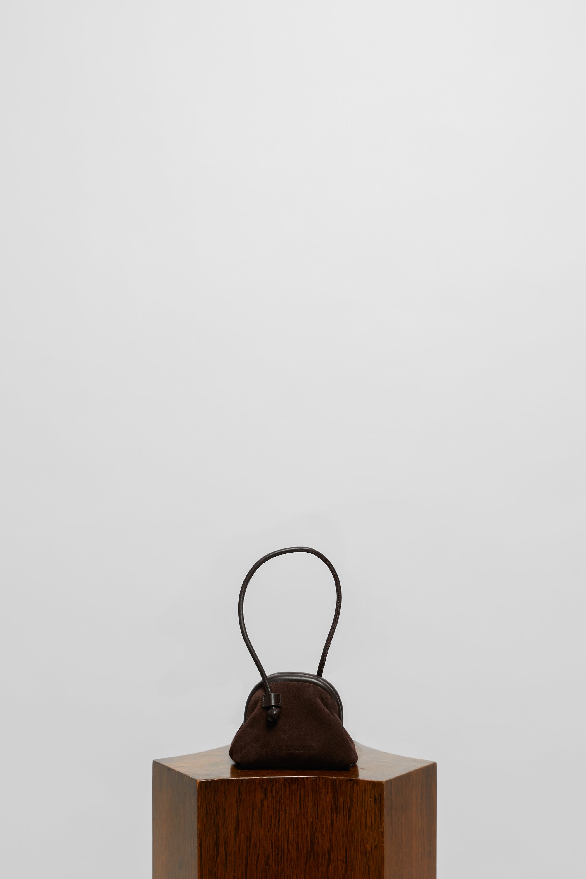 Micro Mini Money Bag in Suede - FOLKLORE THE LABEL