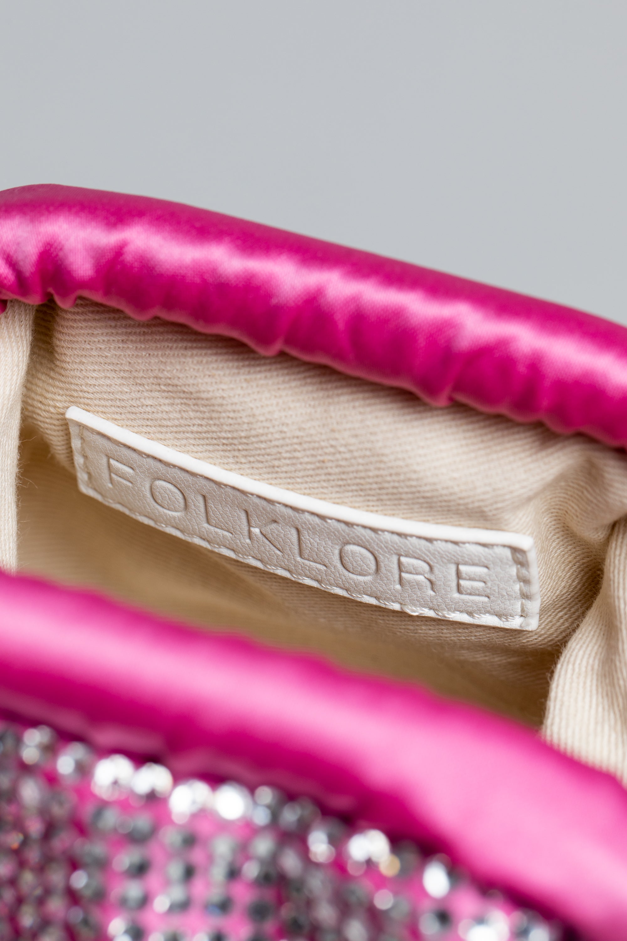 Mini Money Bag in Diamonds - FOLKLORE THE LABEL