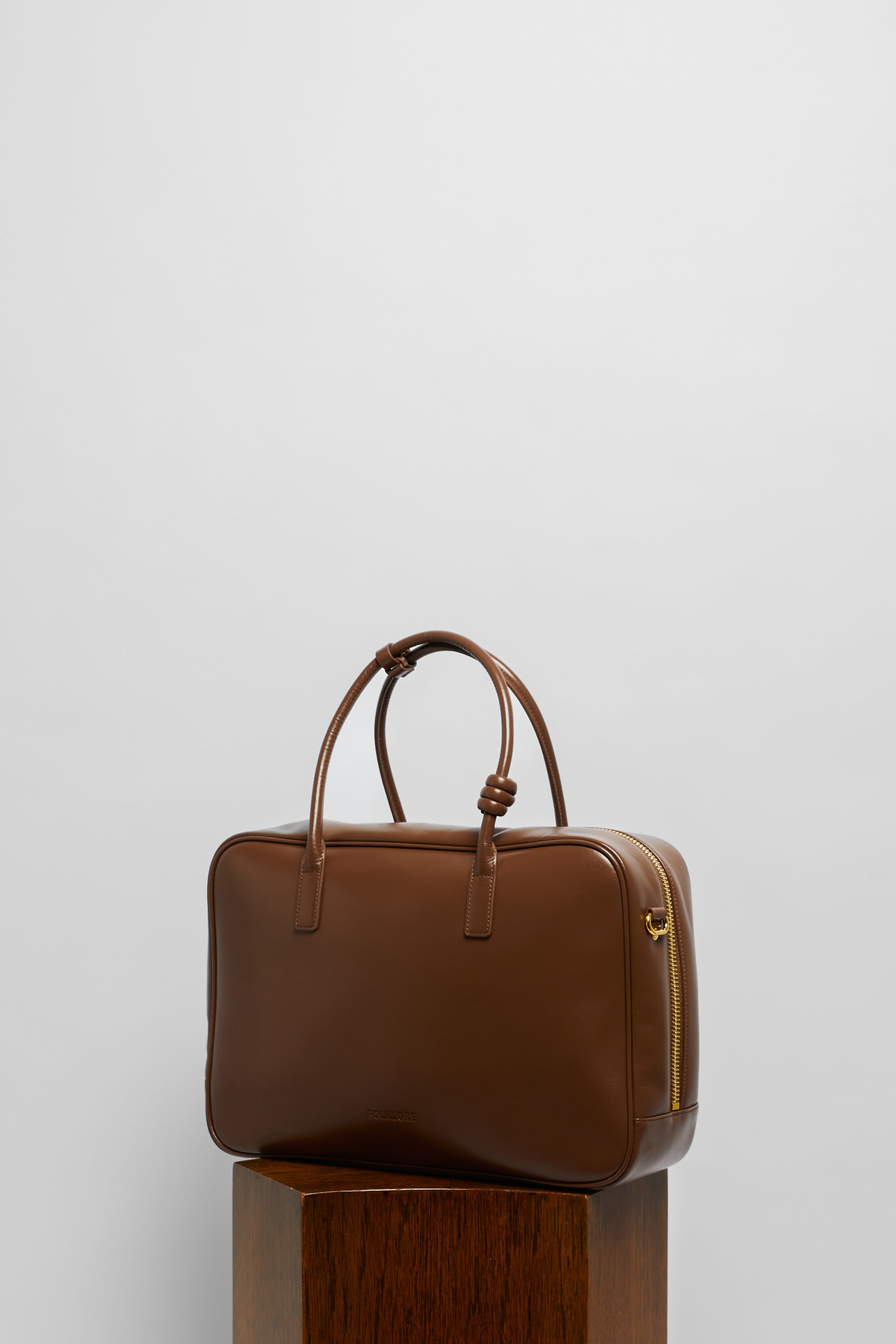 Work Bag in Leather - FOLKLORE THE LABEL