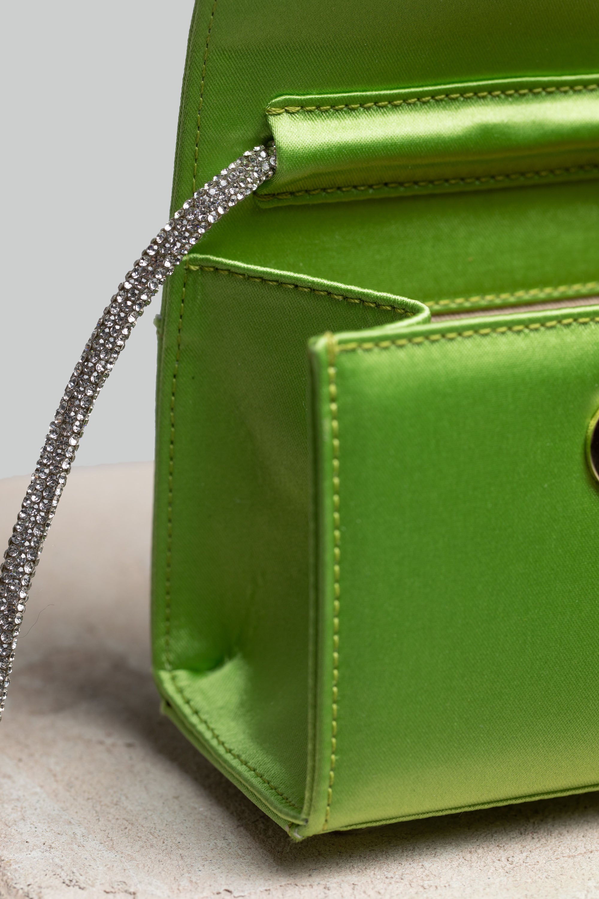 Mini Loop Bag in Satin - FOLKLORE THE LABEL