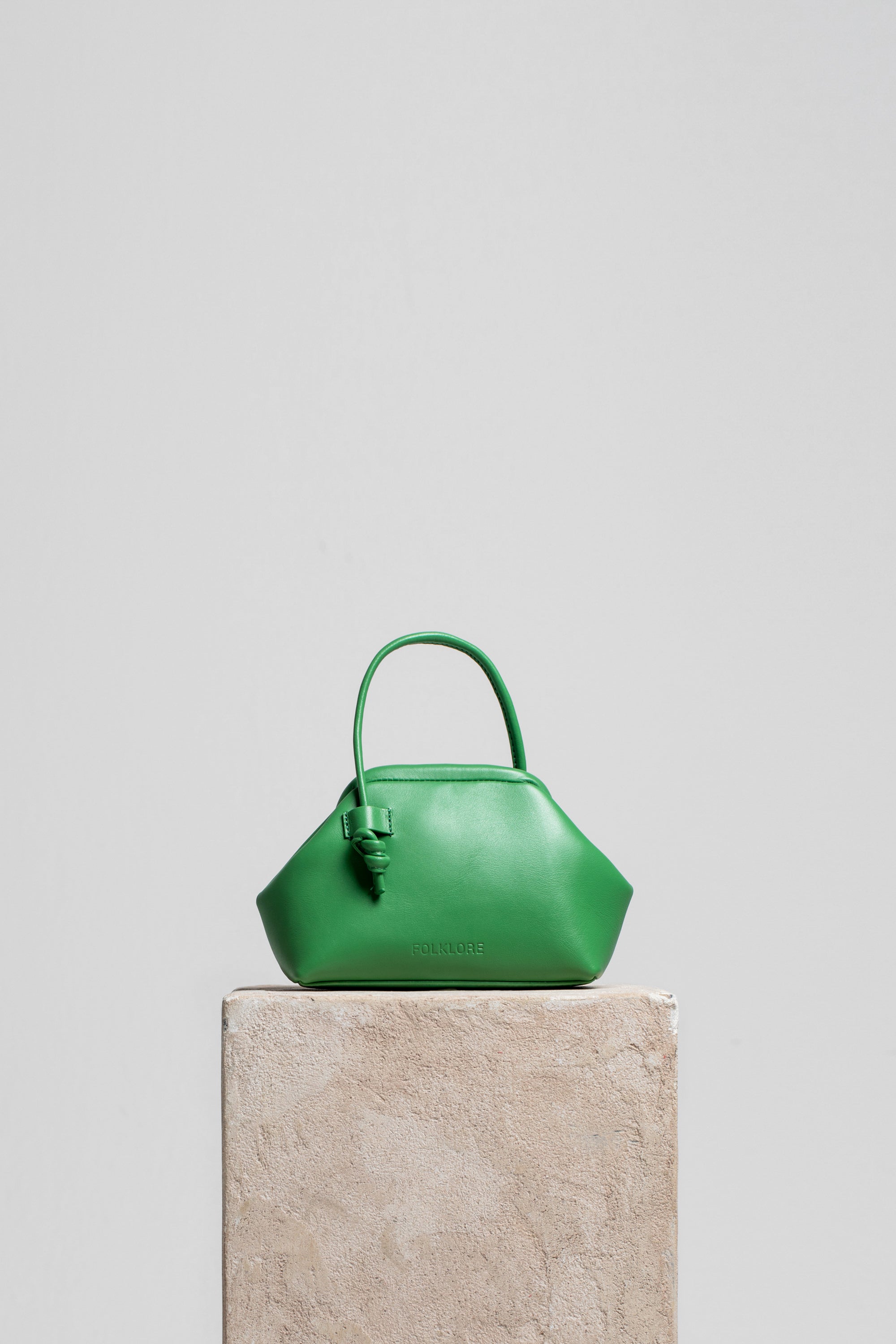 Mini Money Pouch in Leather - FOLKLORE THE LABEL