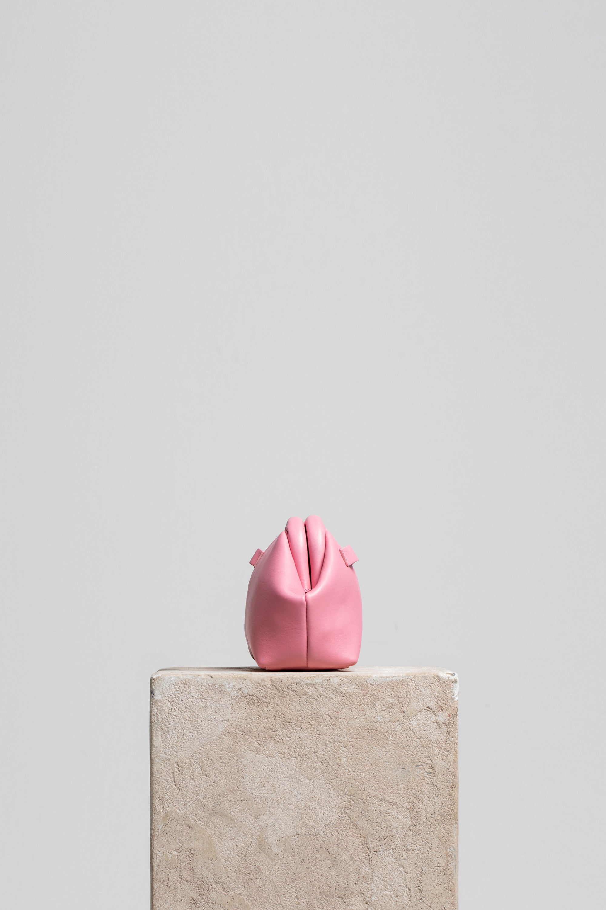 Mini Money Pouch in Leather - FOLKLORE THE LABEL