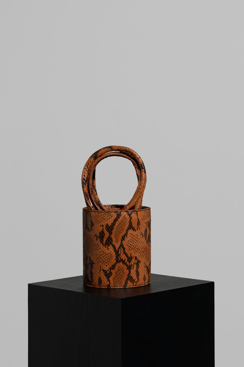 Mini Kyklos Bag in Leather - FOLKLORE THE LABEL